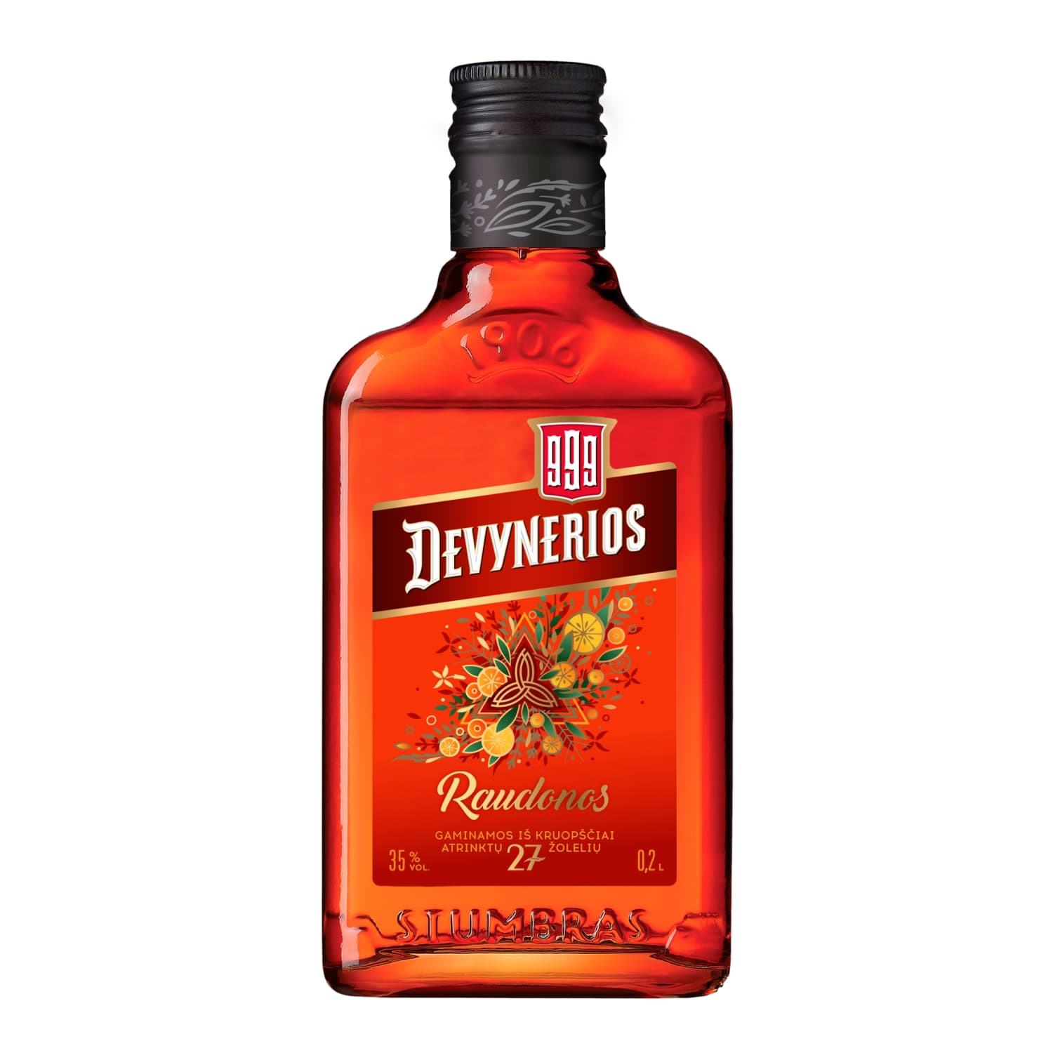 Balzamas RAUDONOS DEVYNERIOS 35% 0,2l