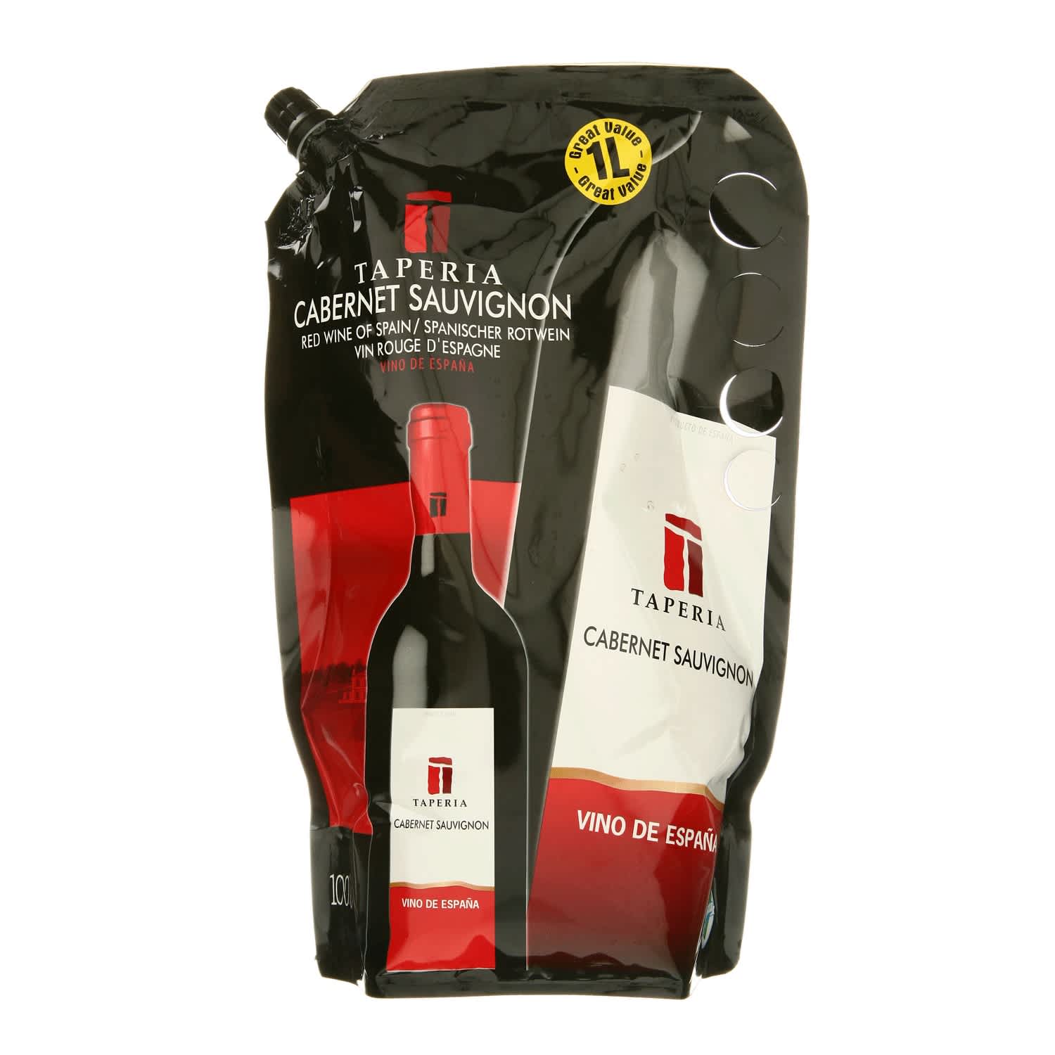 Raud.s.vynas TAPERIA CABERNET SAUVIGNON, 1l