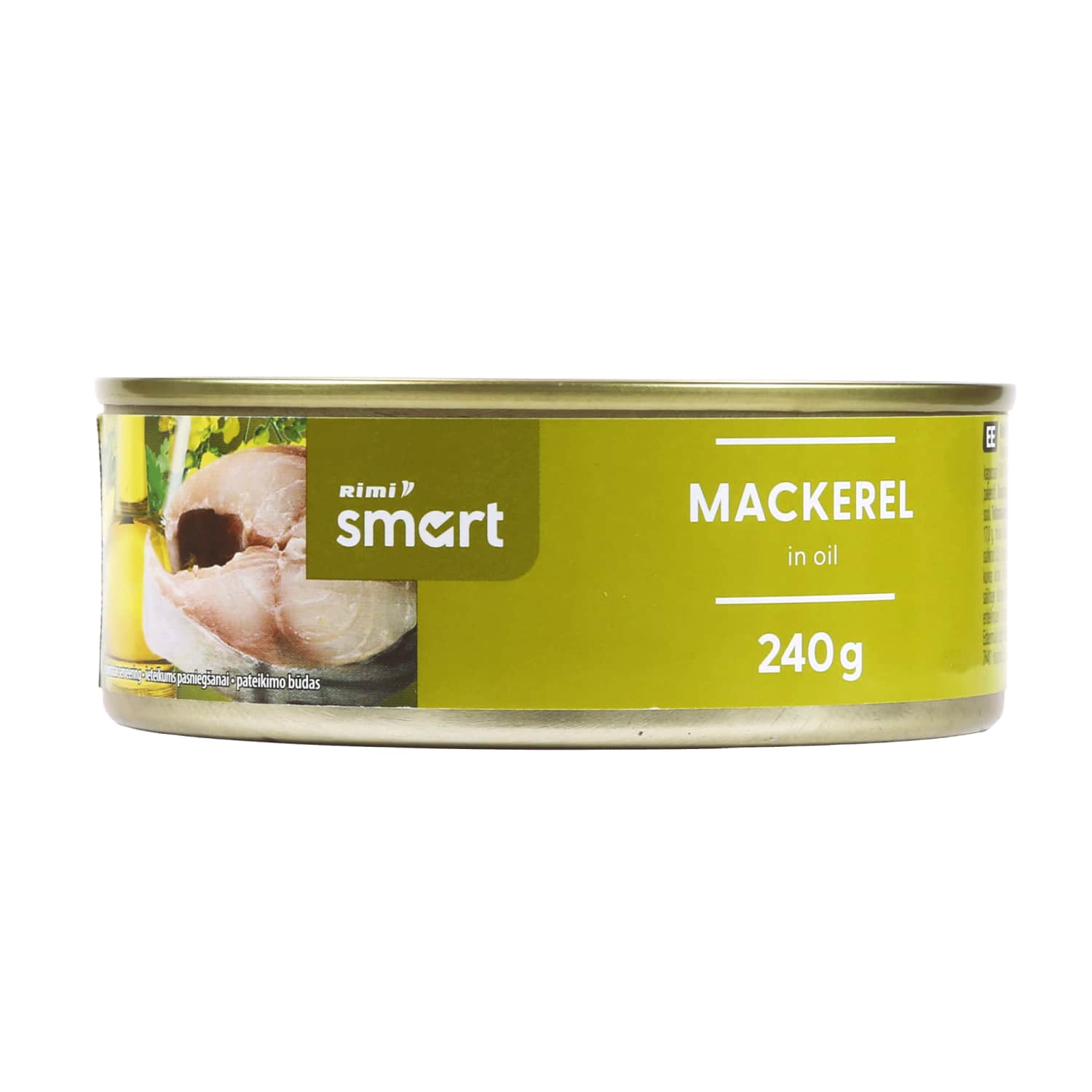 Skumbrė aliejuje RIMI SMART, 240 g