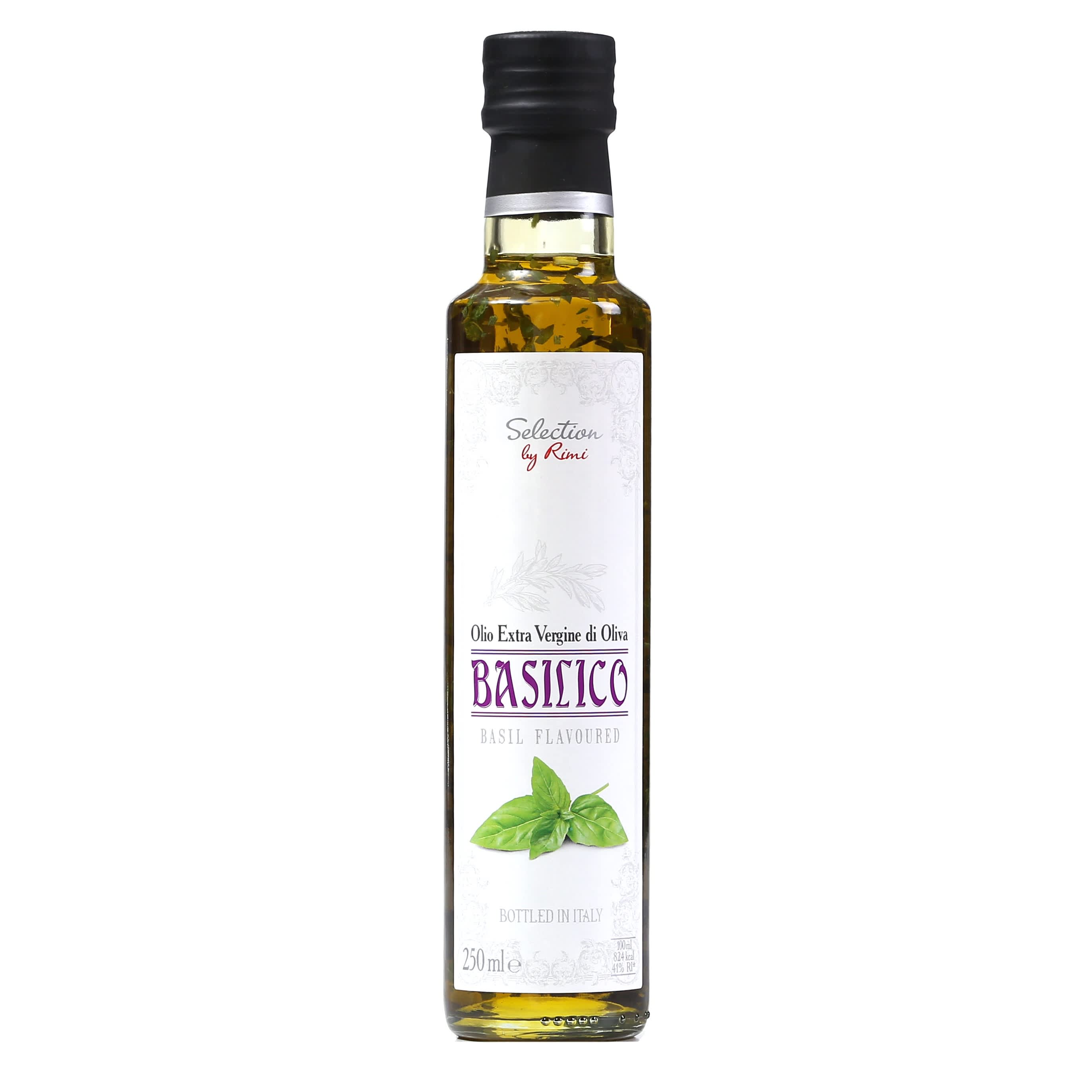 Olīveļļa Selection by Rimi ar baziliku 250ml