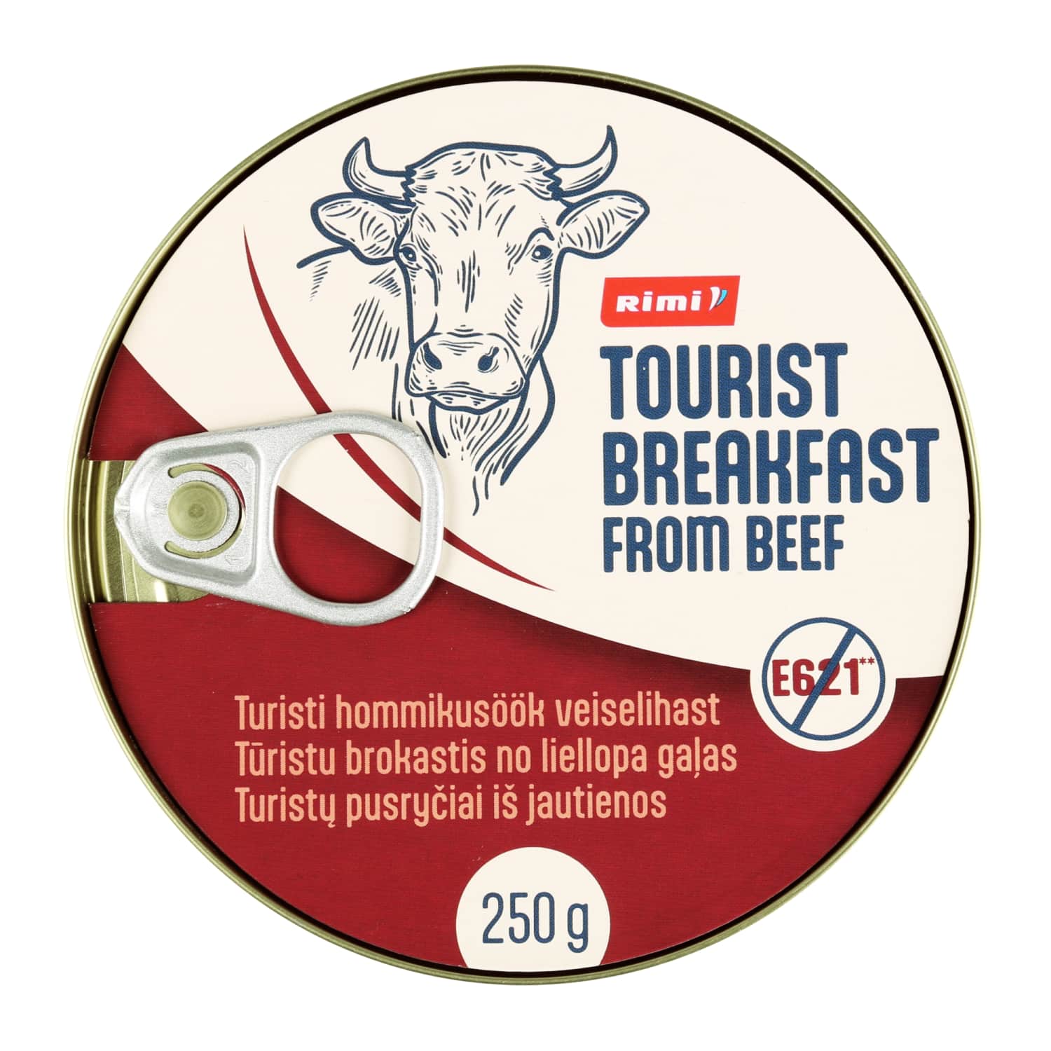 Liellopu gaļa Rimi tūristu brokastis 250g