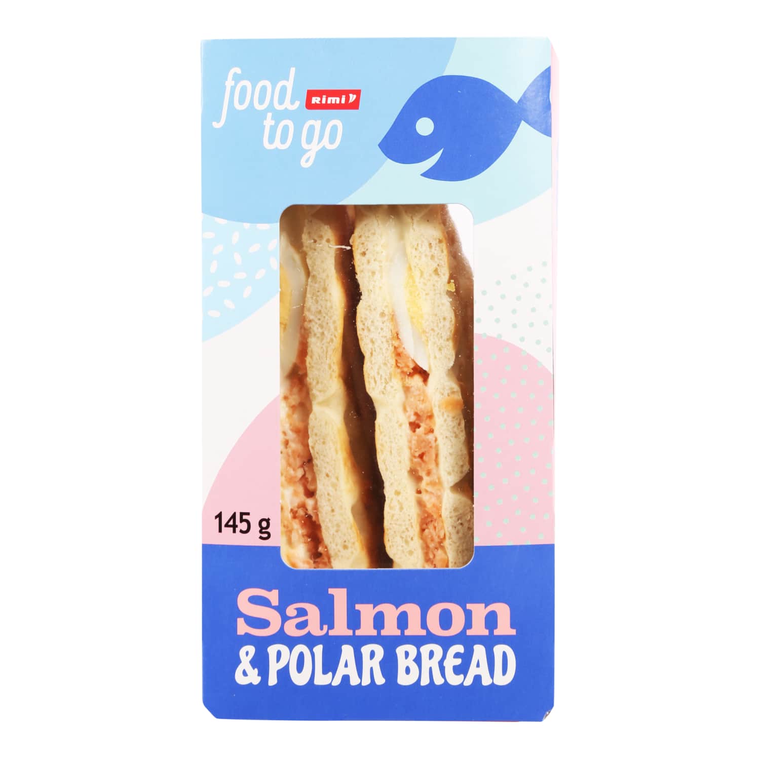 Sumuštinis su karštai rūk.lašiša POLAR, 145 g