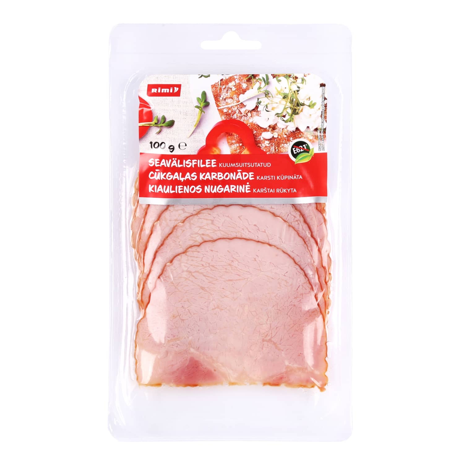 Seavälisfilee kuumsuitsu viilutatud Rimi 100g