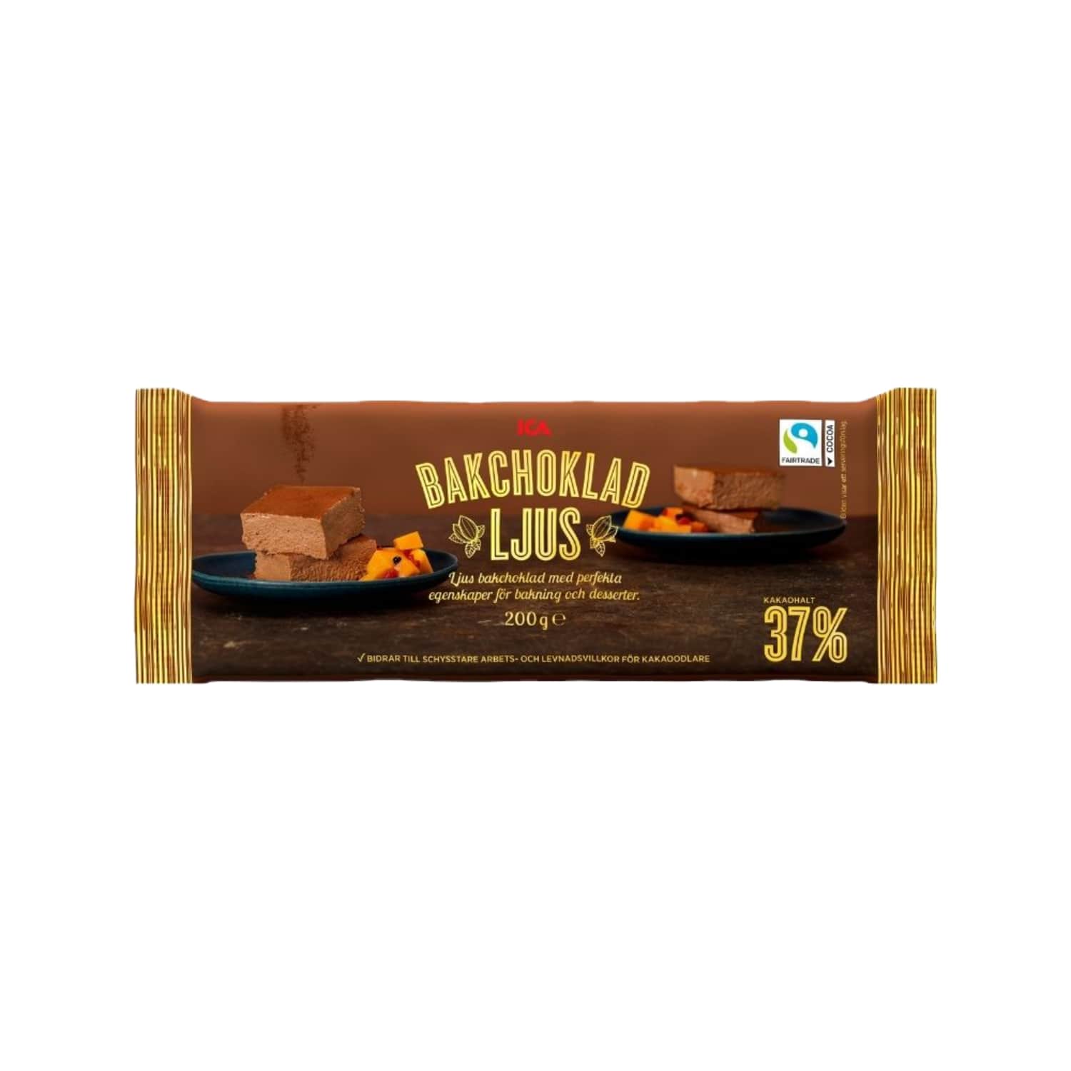 Piimašokolaad küpsetamiseks ICA 200g