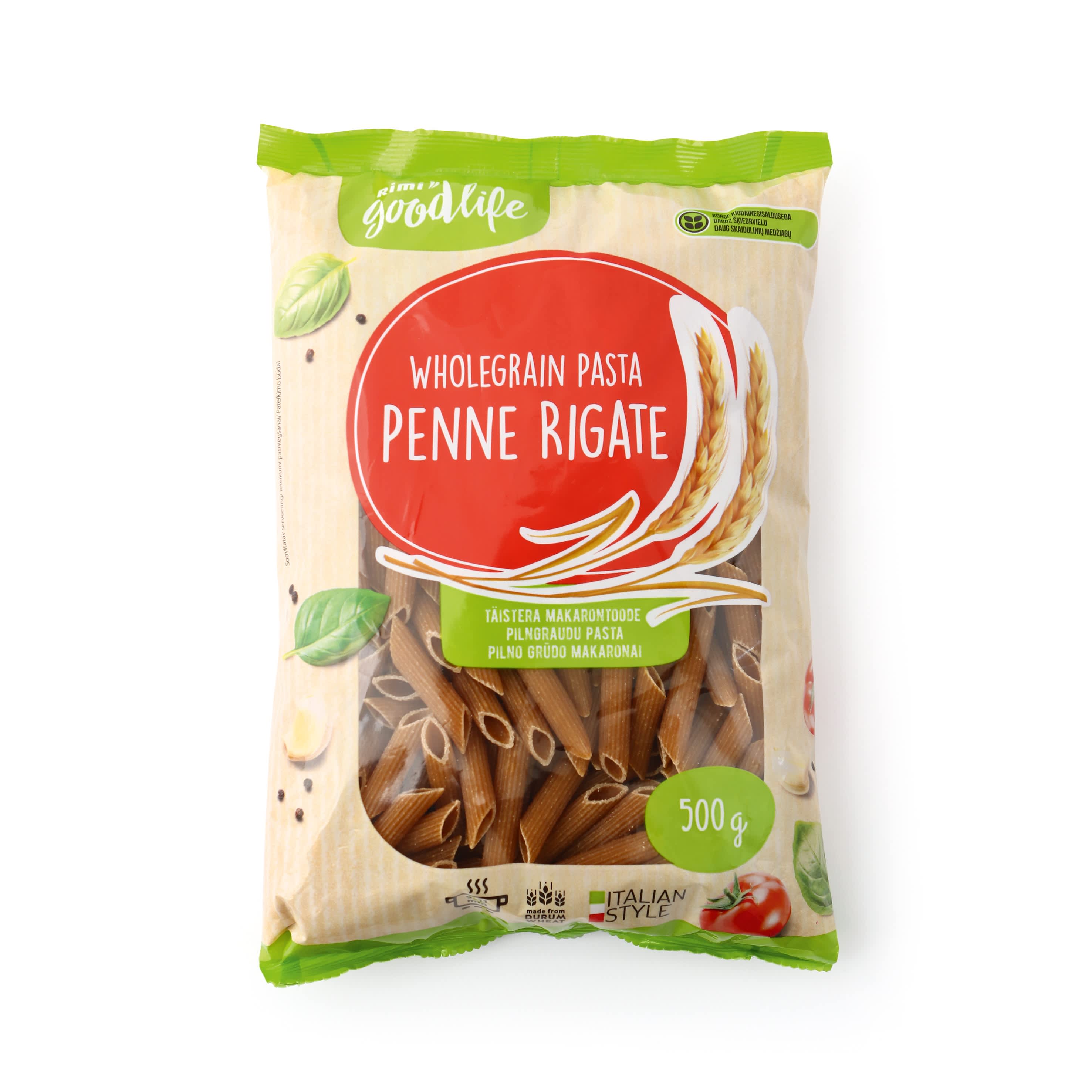 Pilngraudu makaroni Rimi GreatLife Penne 500g