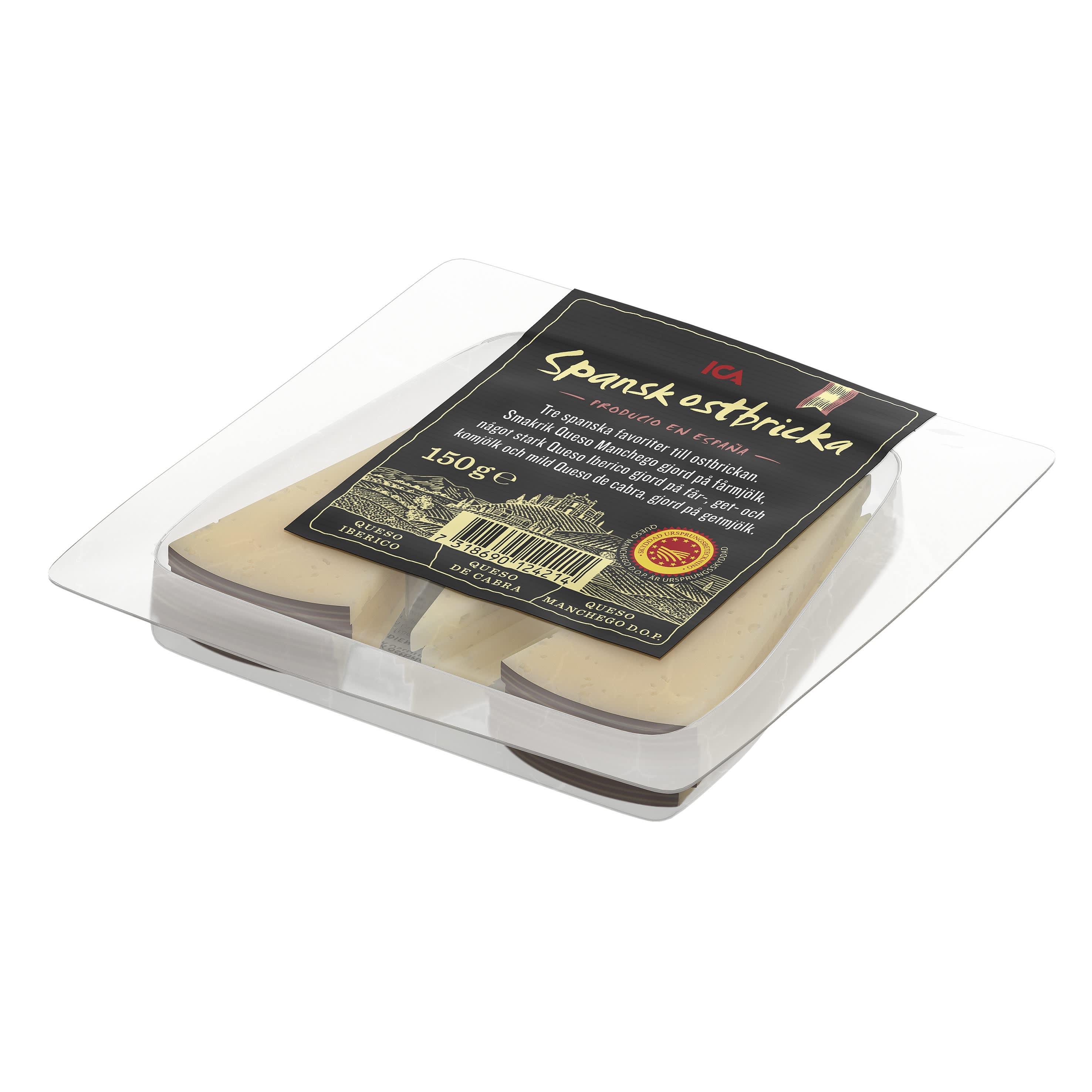 Siers ICA Spāņu izlase 3veidi 150g