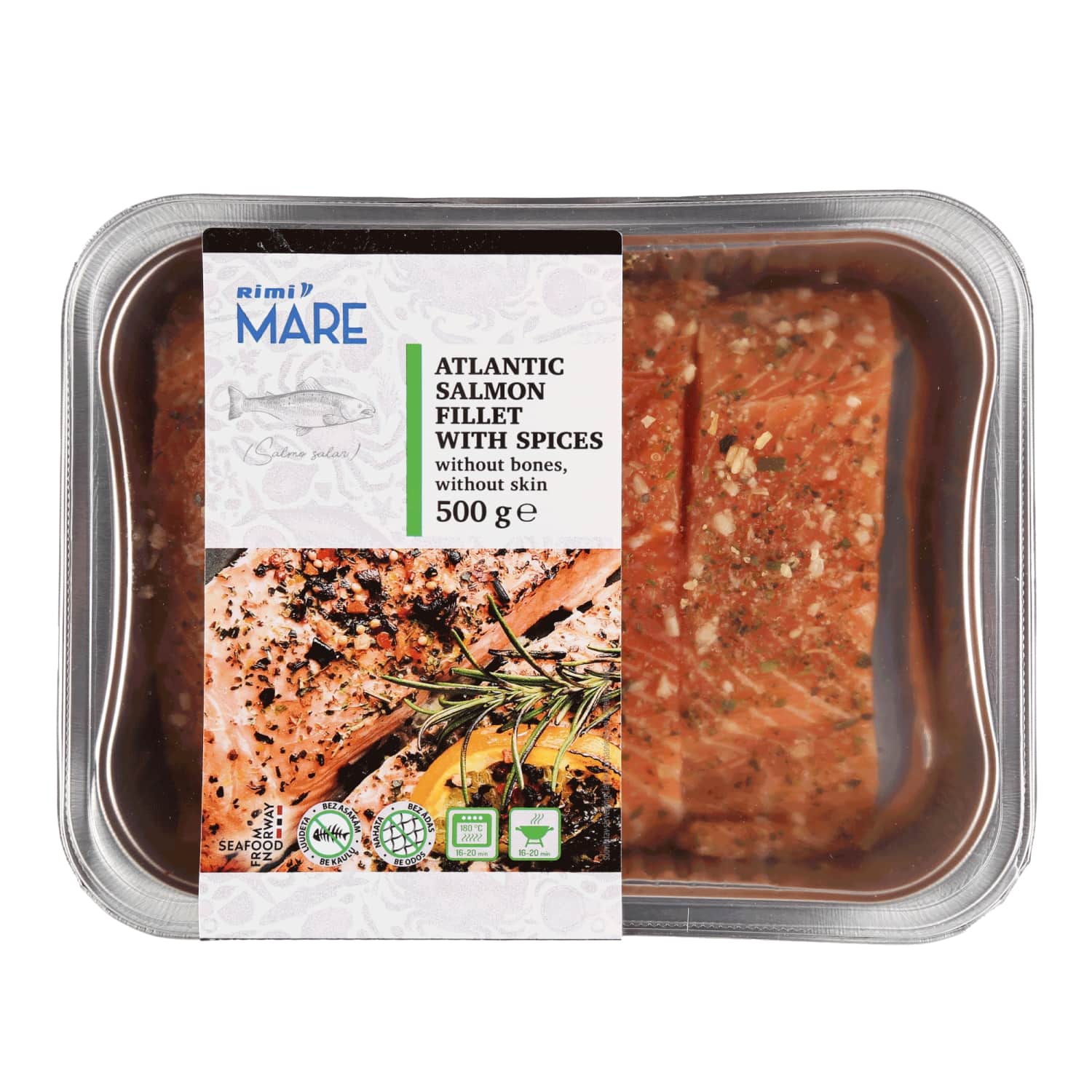 Laša fil.bez ādas un asakām garšv. 500g
