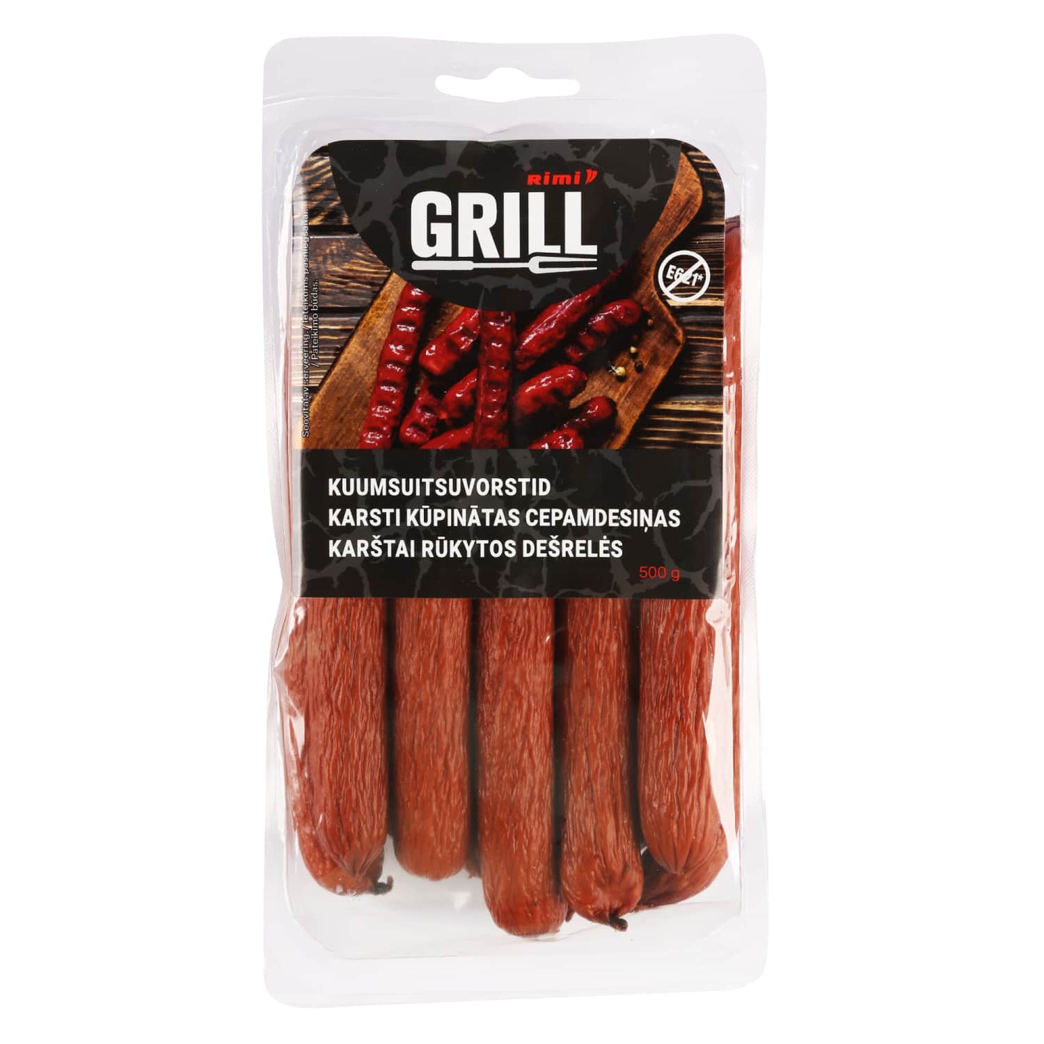 Cepamdesiņas Rimi karsti kūpinātas 500g