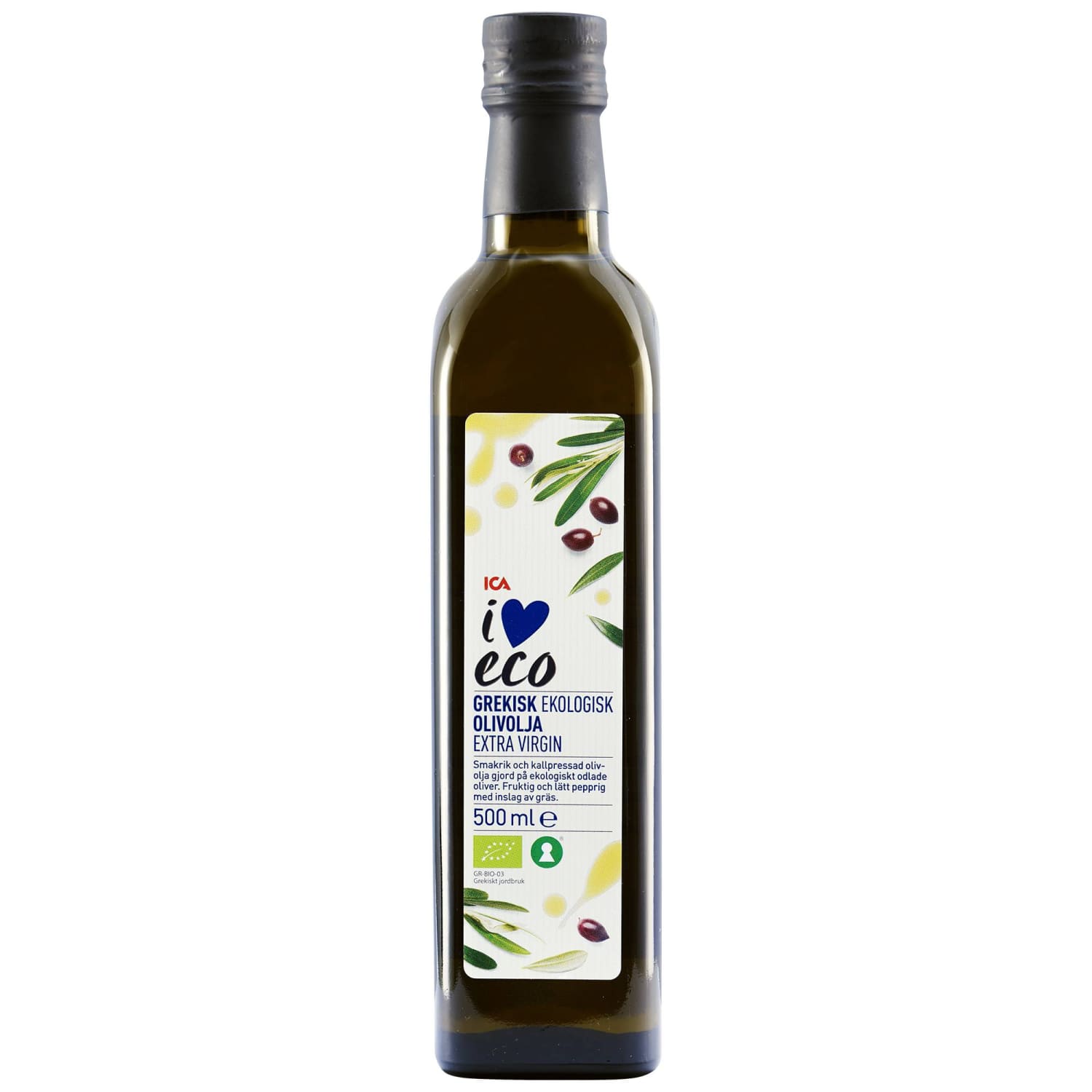 E.väärisoliivõli Kreeka I Love Eco öko 500ml
