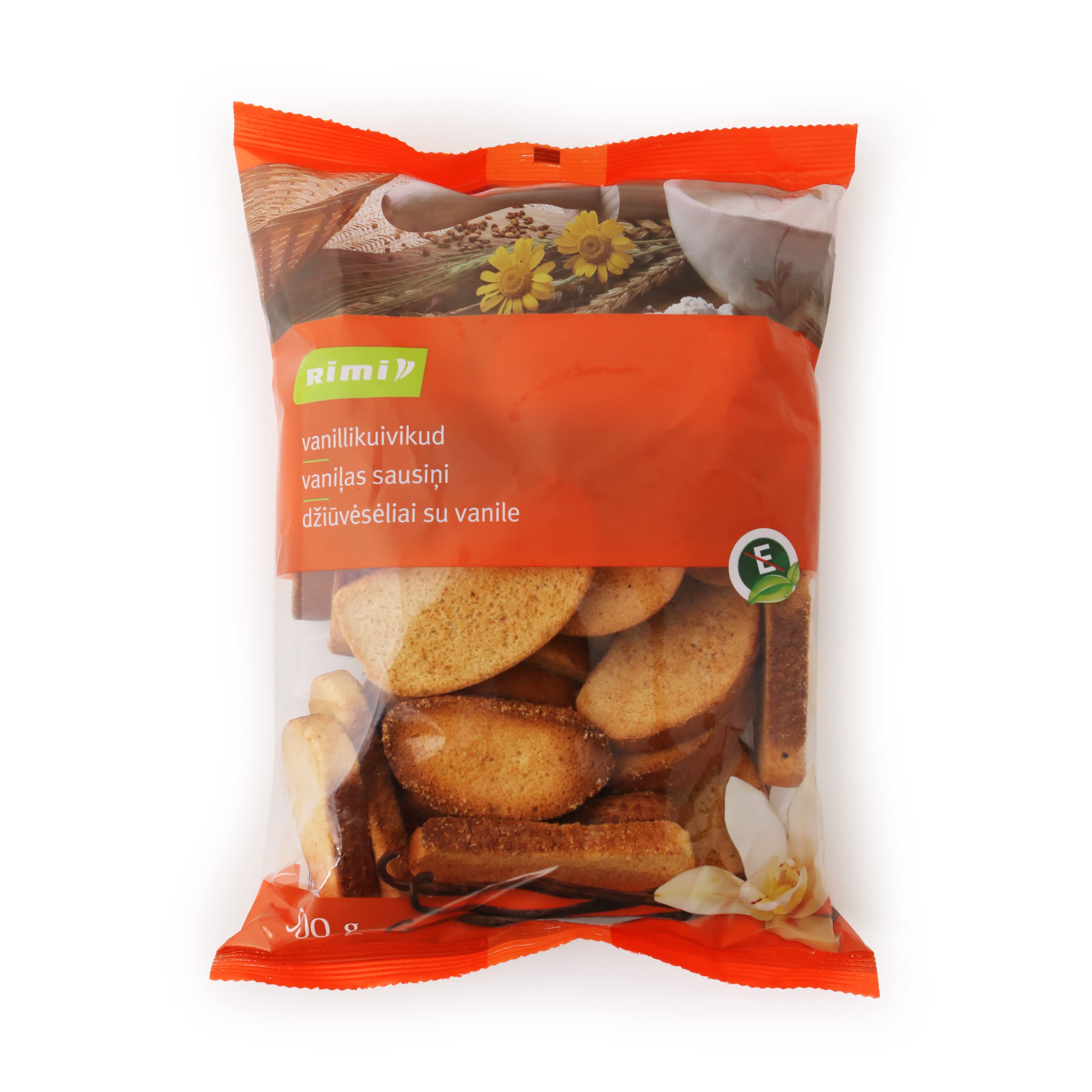 Džiūvėsėliai su vanile RIMI, 500 g
