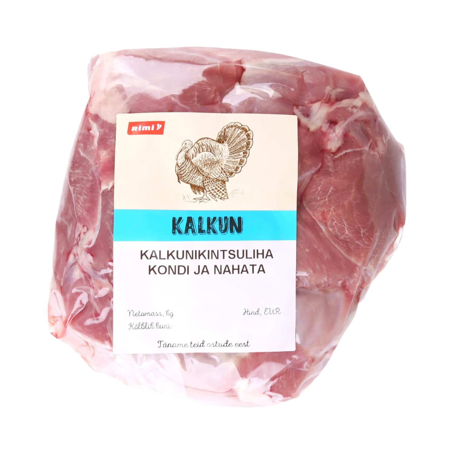 Kalk.kint.liha kon.-nahata vär., A-kl Rimi kg