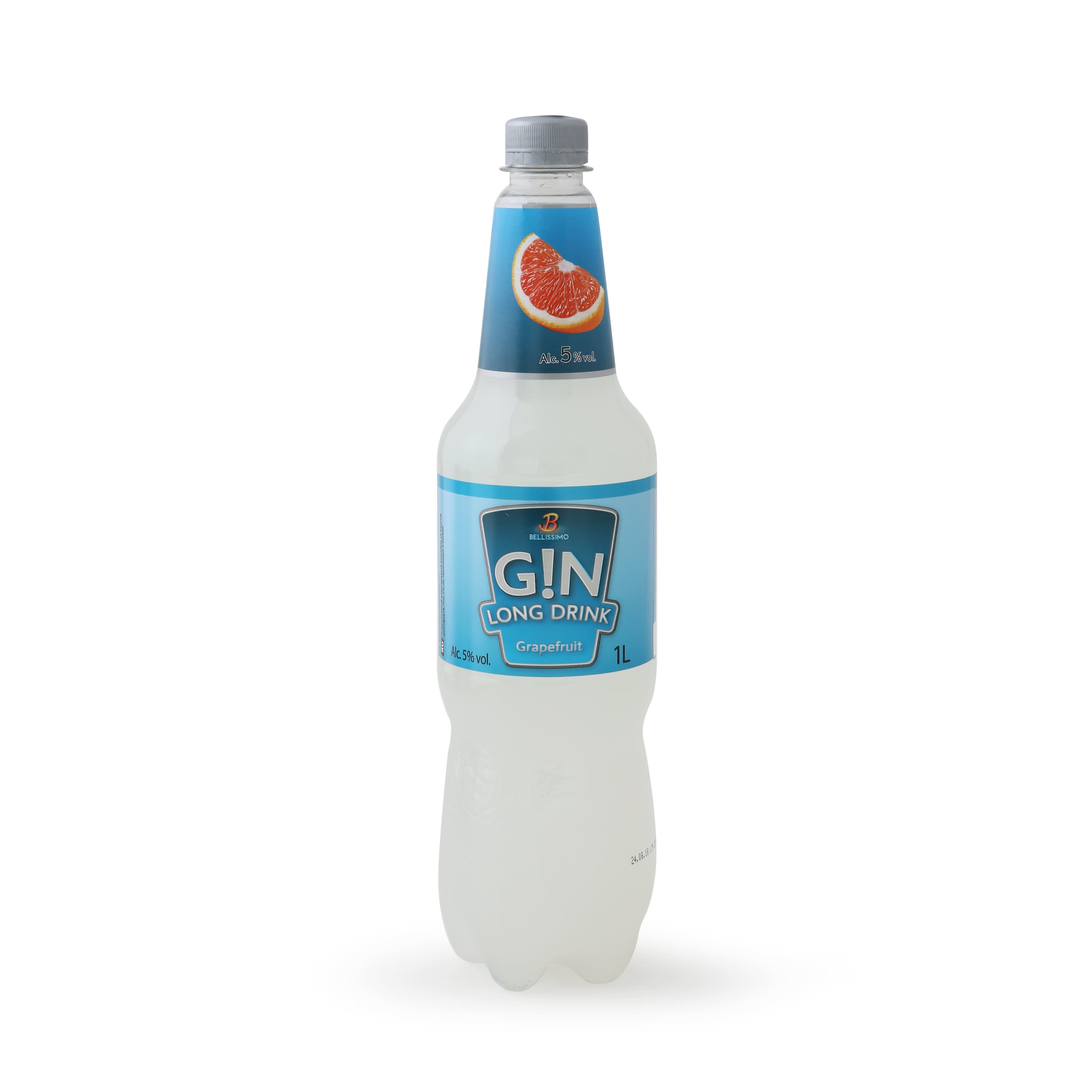 Gāz. alkoh. kokteilis G!N greipfrūtu 5% 1l