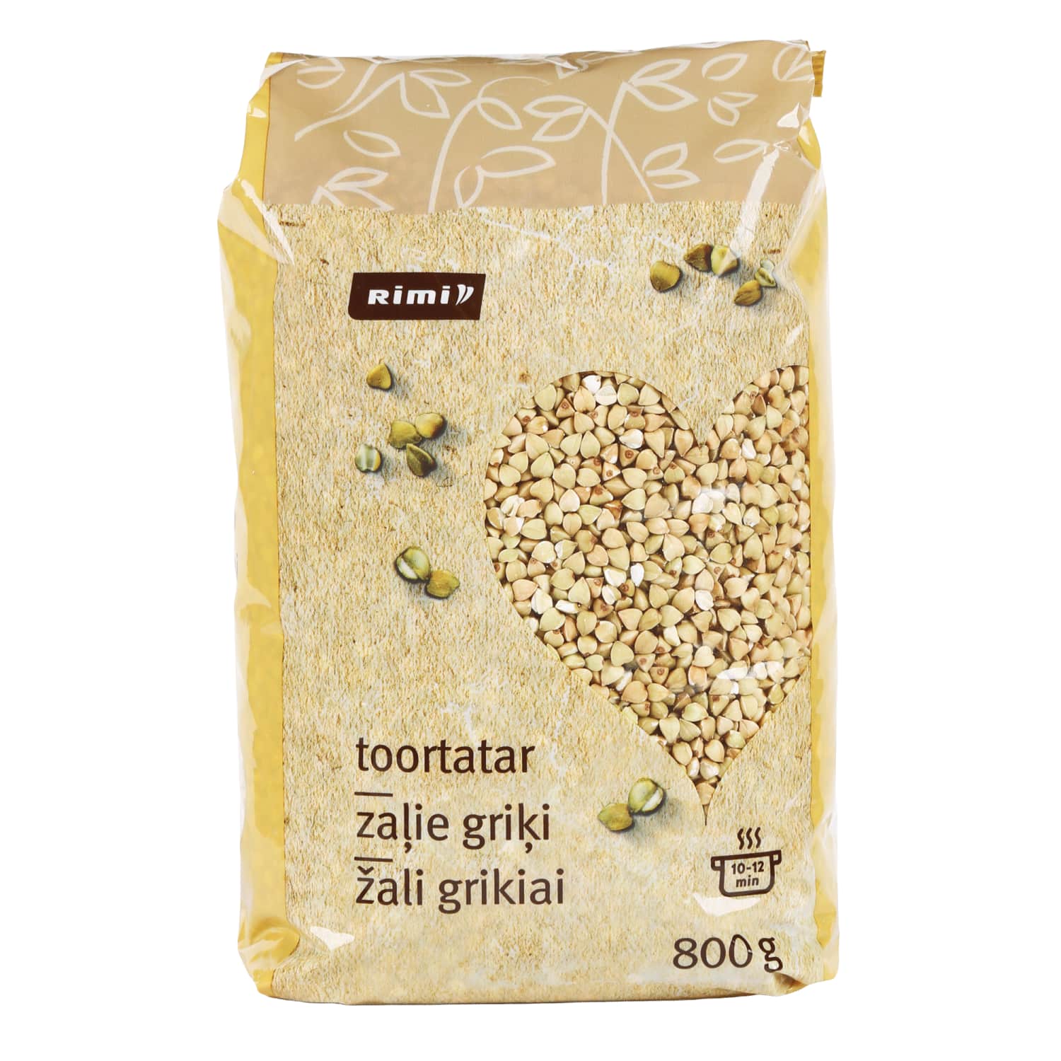 Žalieji grikiai RIMI, 800 g