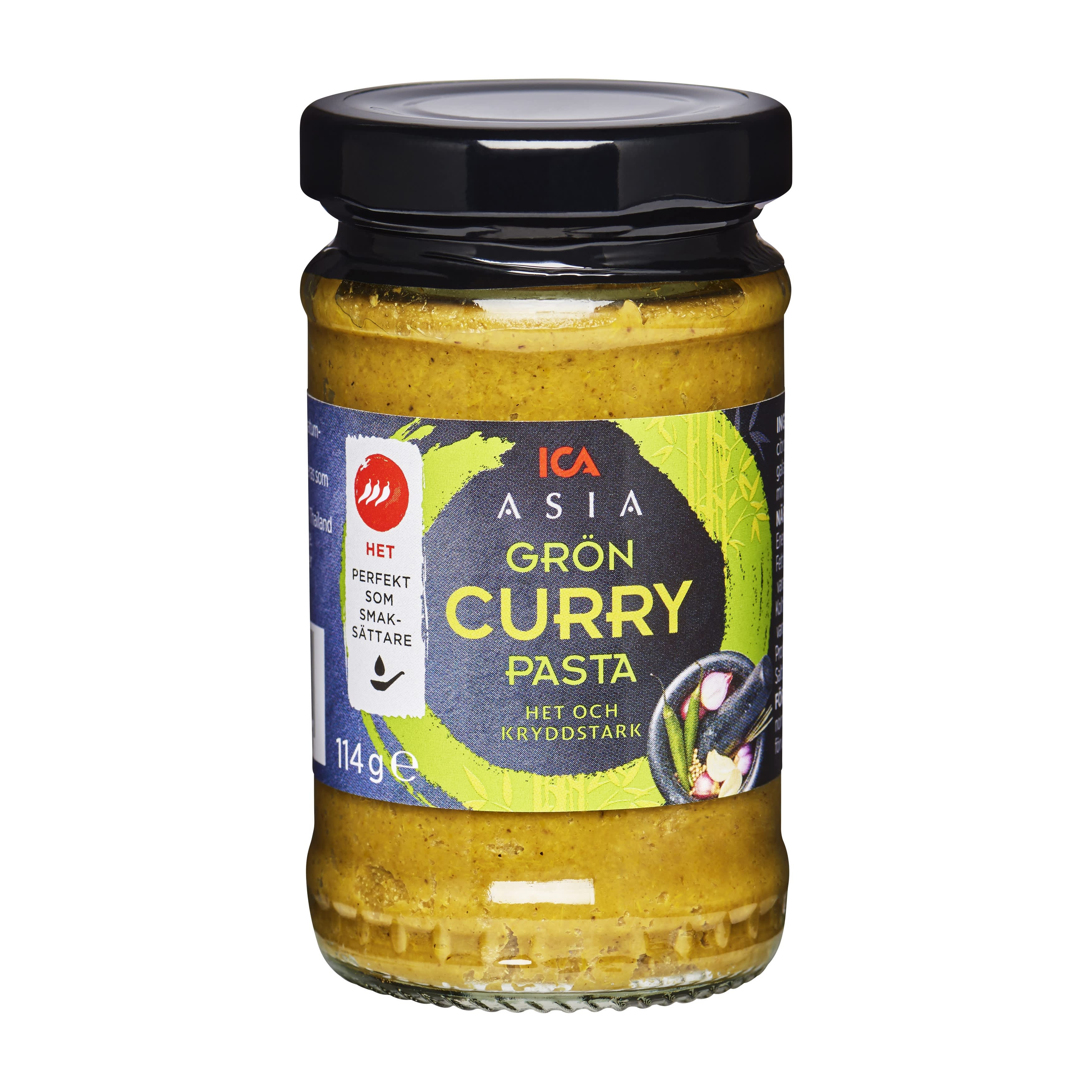 Roheline karripasta ICA 114g