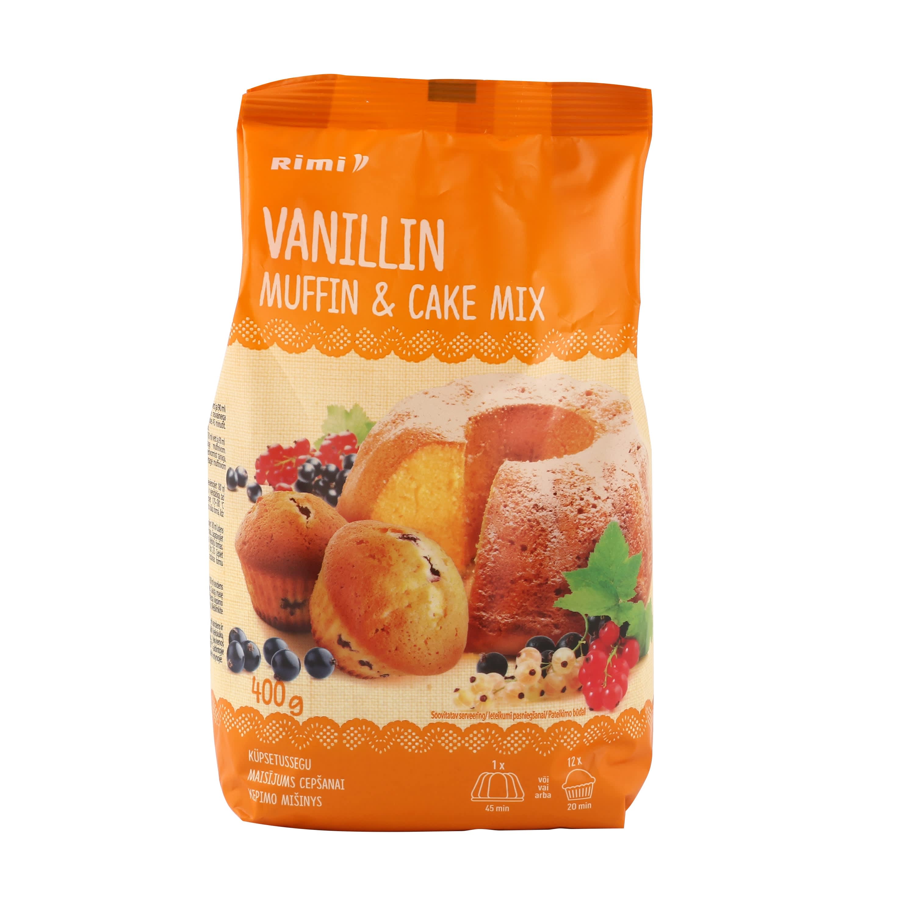 Küpsetussegu Rimi vanilliin.keeksi 400g