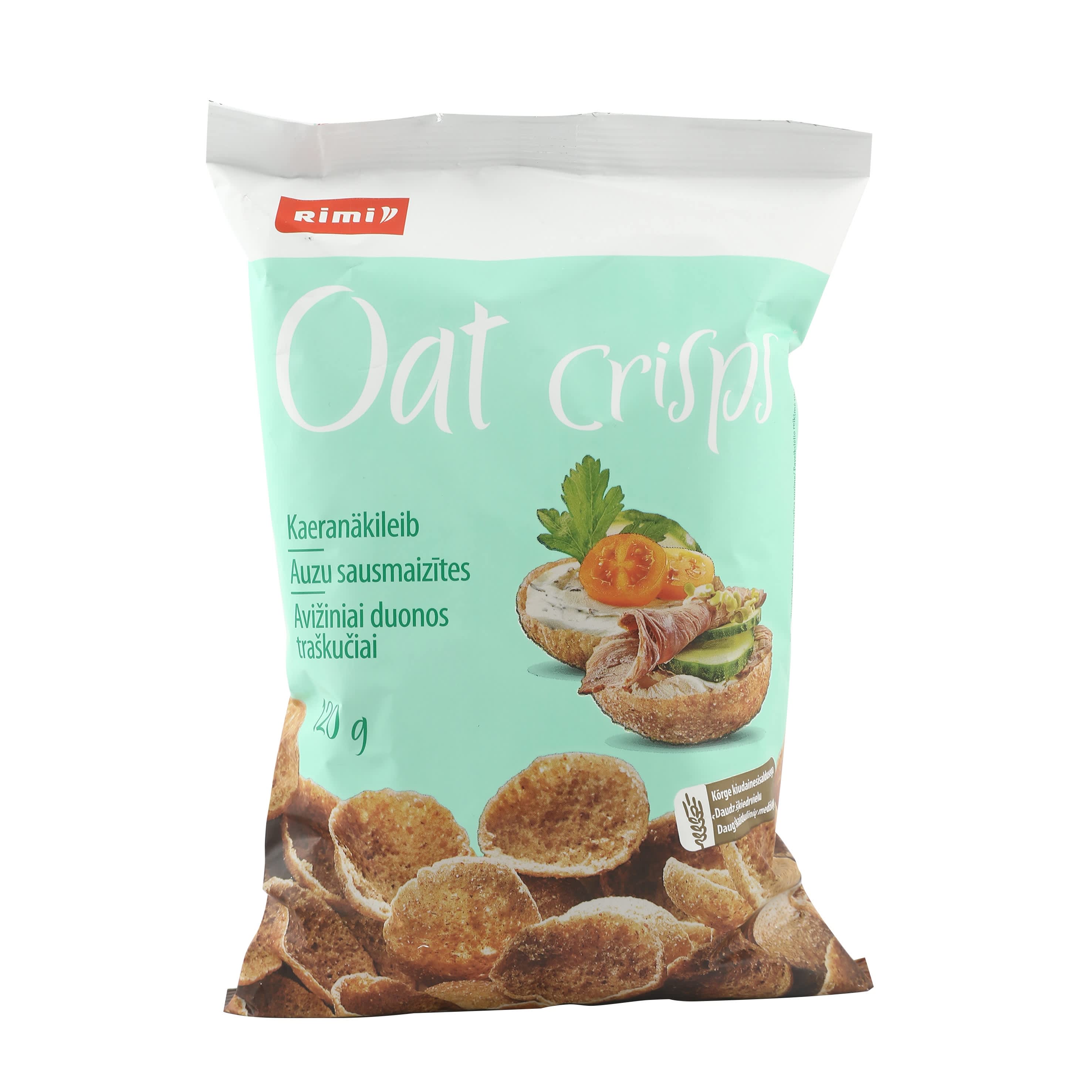 Avižiniai traškučiai RIMI, 120g