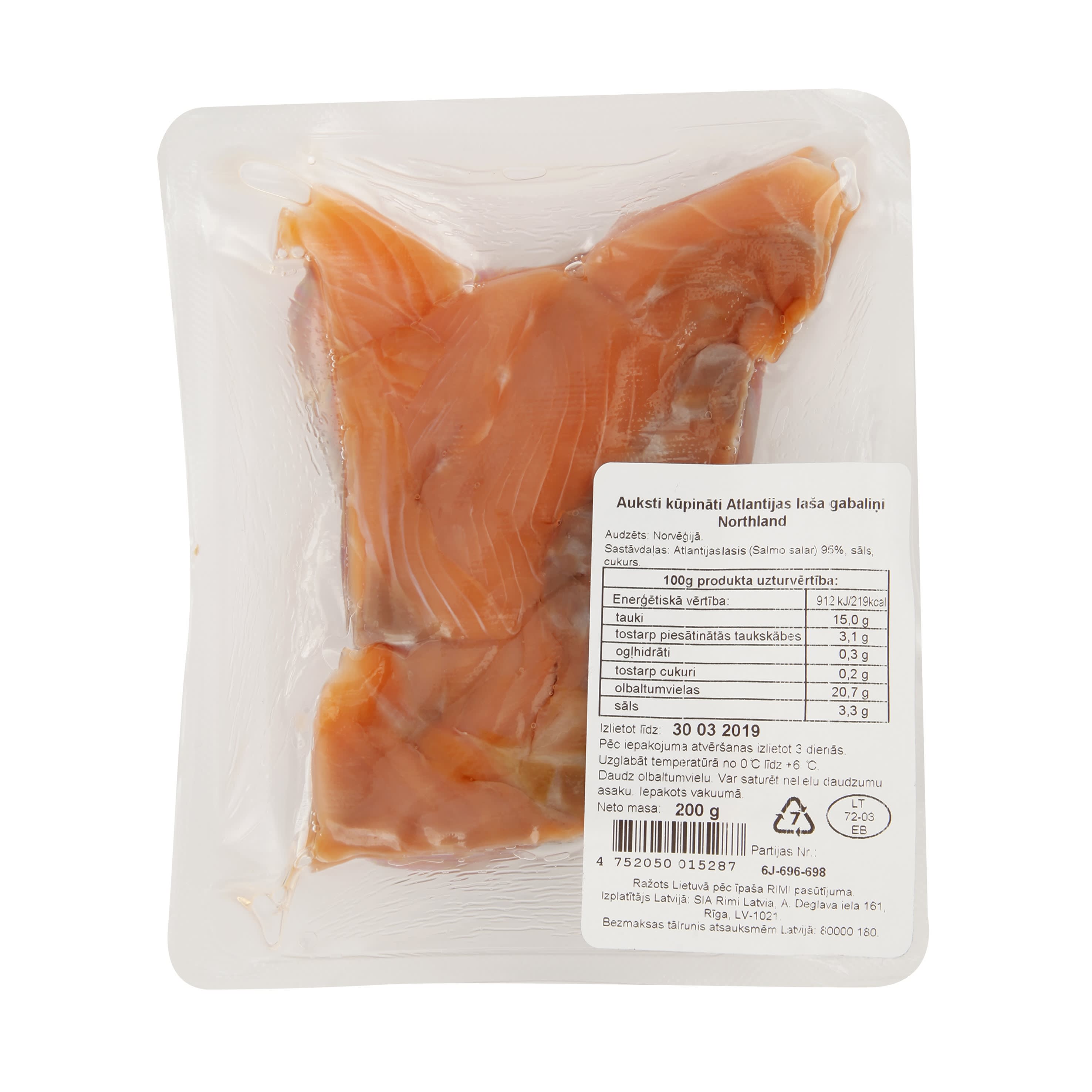 Laša gab.Northland auksti kūpināti 200g