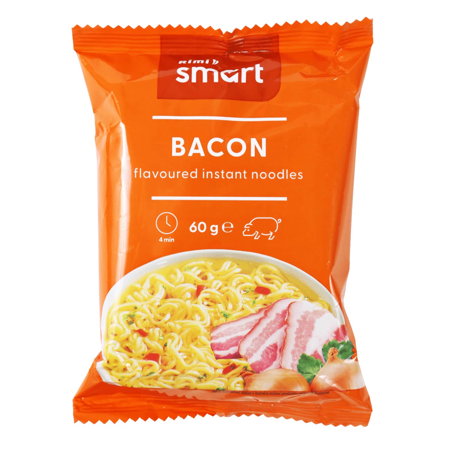 Kiirnuudlid peekonimaitselised Rimi Smart 60g