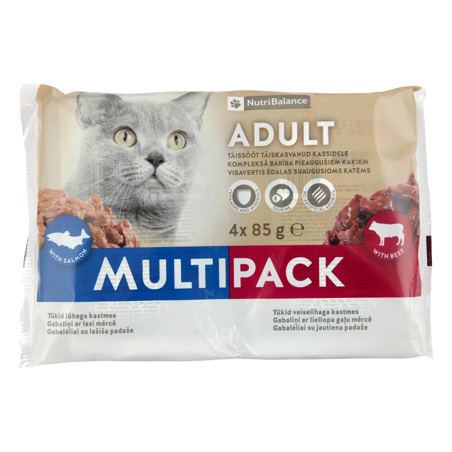 Kassisööt Nutribalance lõh.,veisel.340g