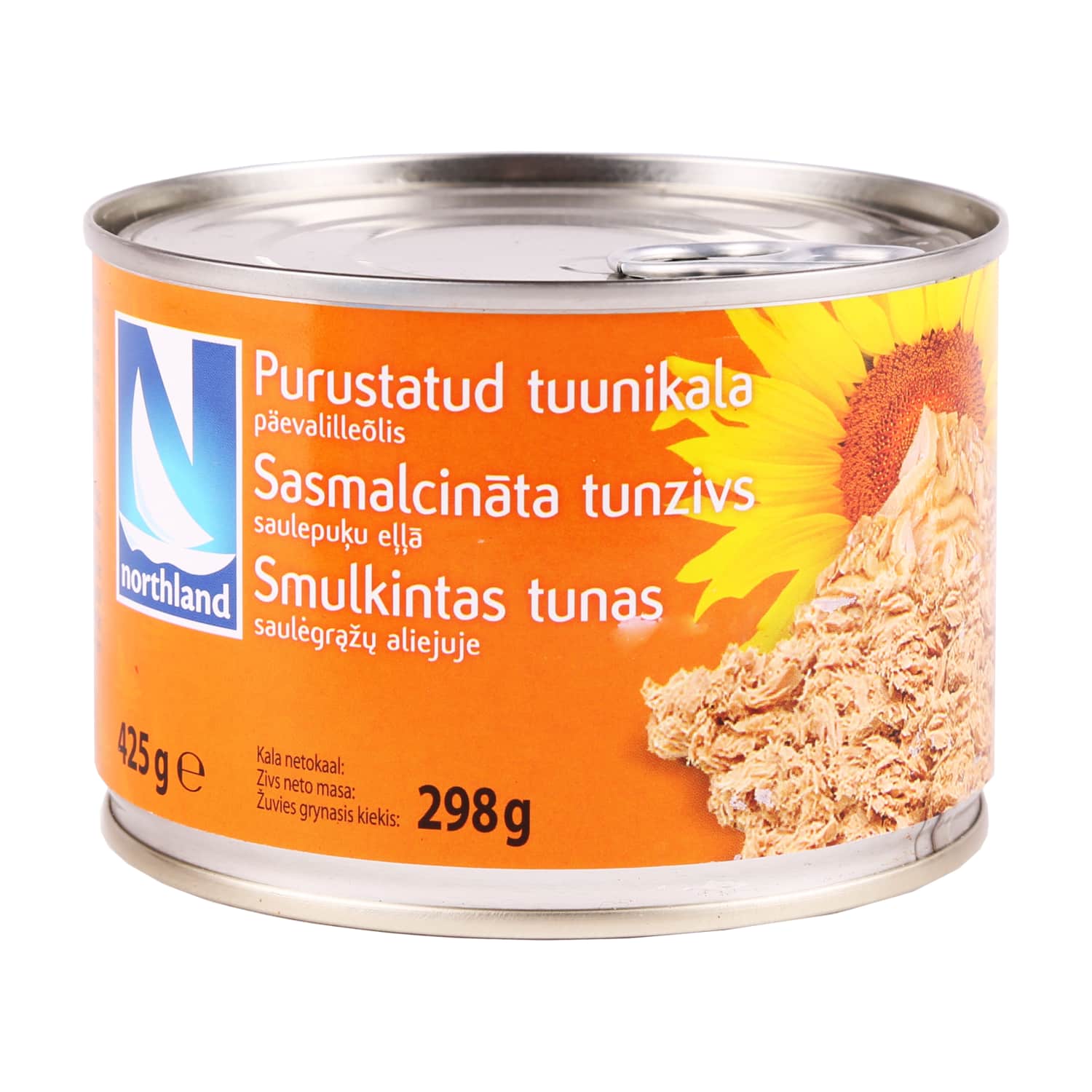 Tunzivs Northland sasmalc.eļļā 425g/298g