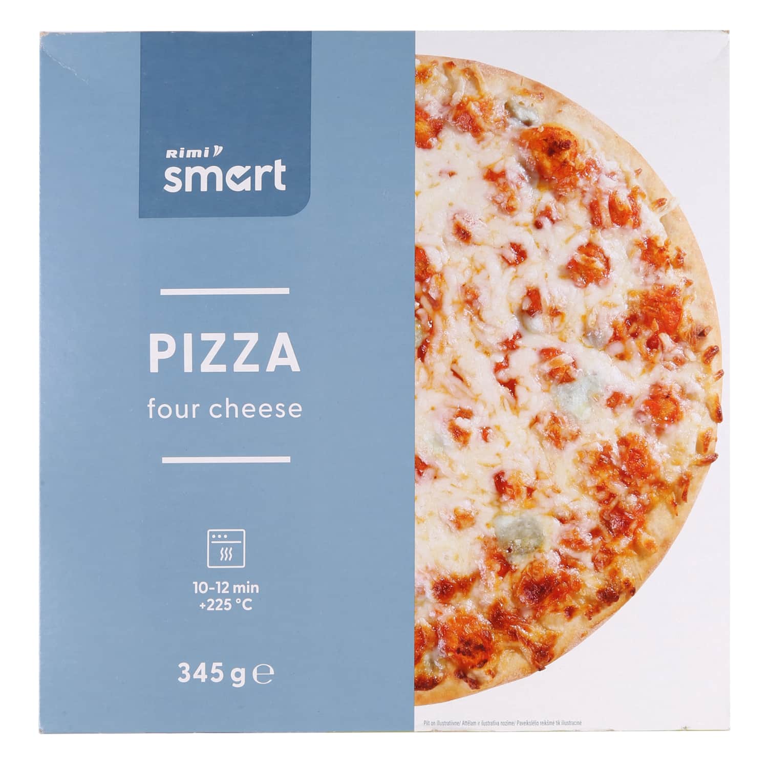 Pitsa 4 juustuga Rimi Smart 345g