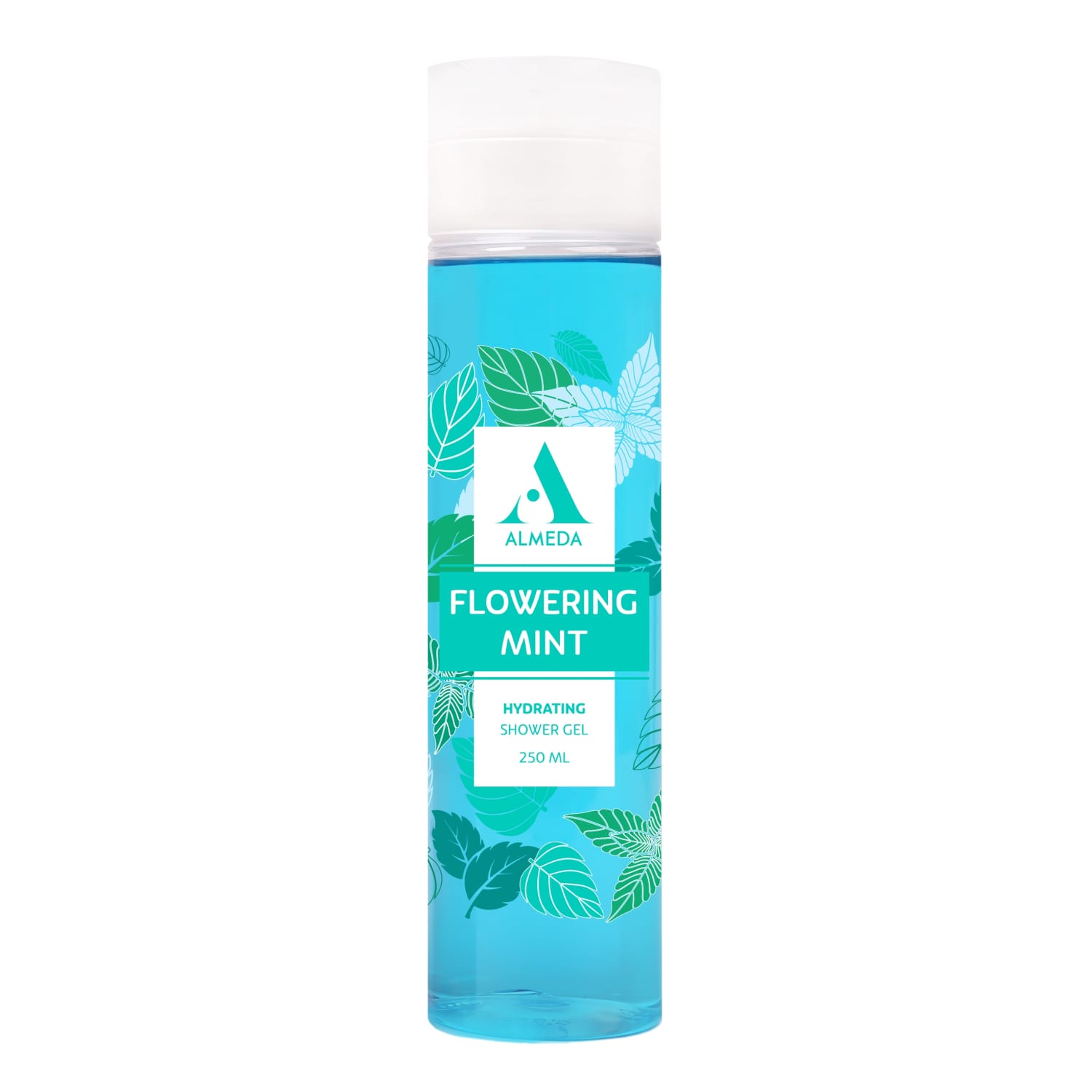 Dušo želė ALMEDA FLOWERING MINT, 250 ml