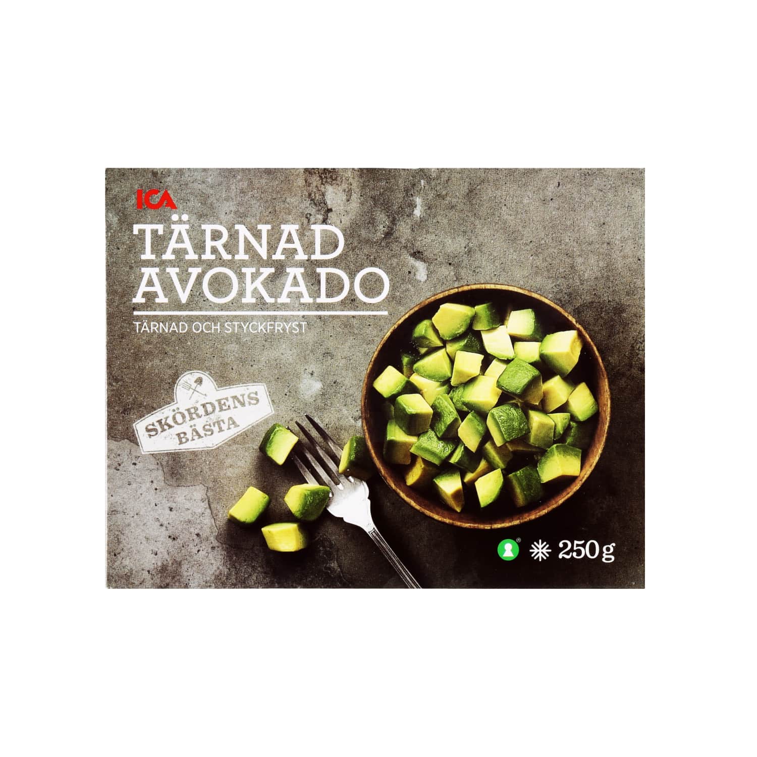 Avokado kubi ICA ātri sasaldēti 250g