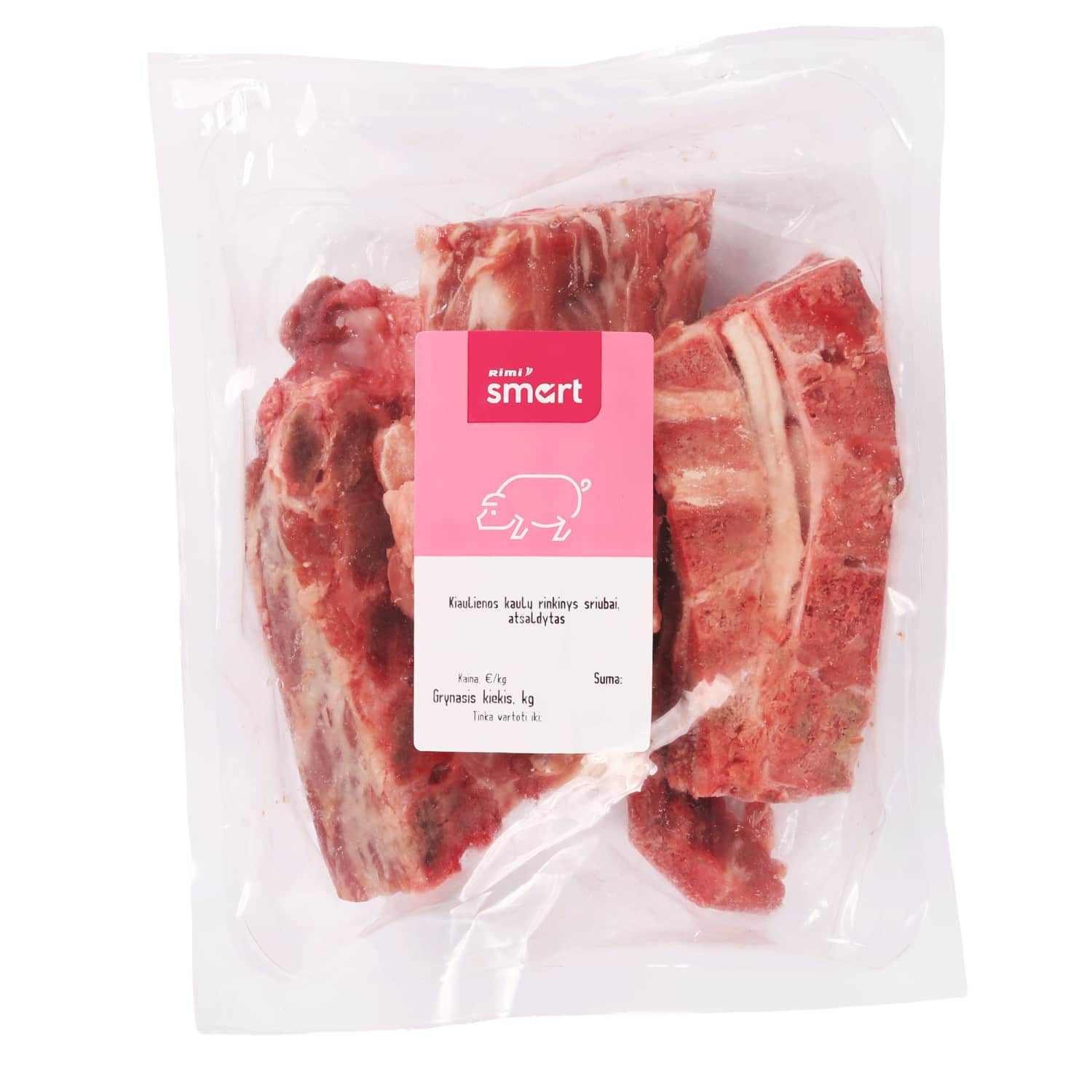 Atšald. kiaulienos kaulų rink. sriubai, 1 kg