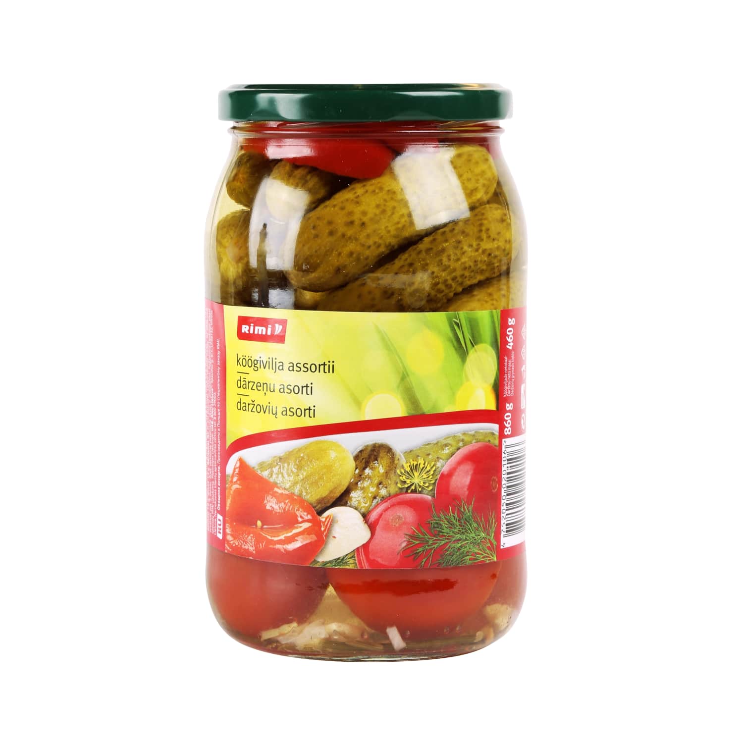 Köögivilja assortii Rimi 860g/460g