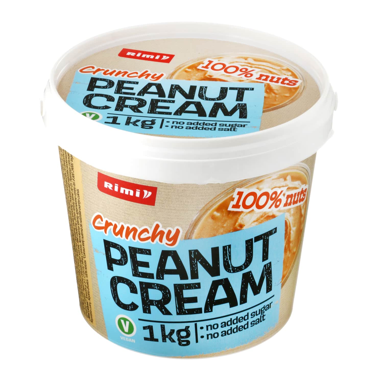 Traškus žemės riešutų kremas RIMI, 1 kg