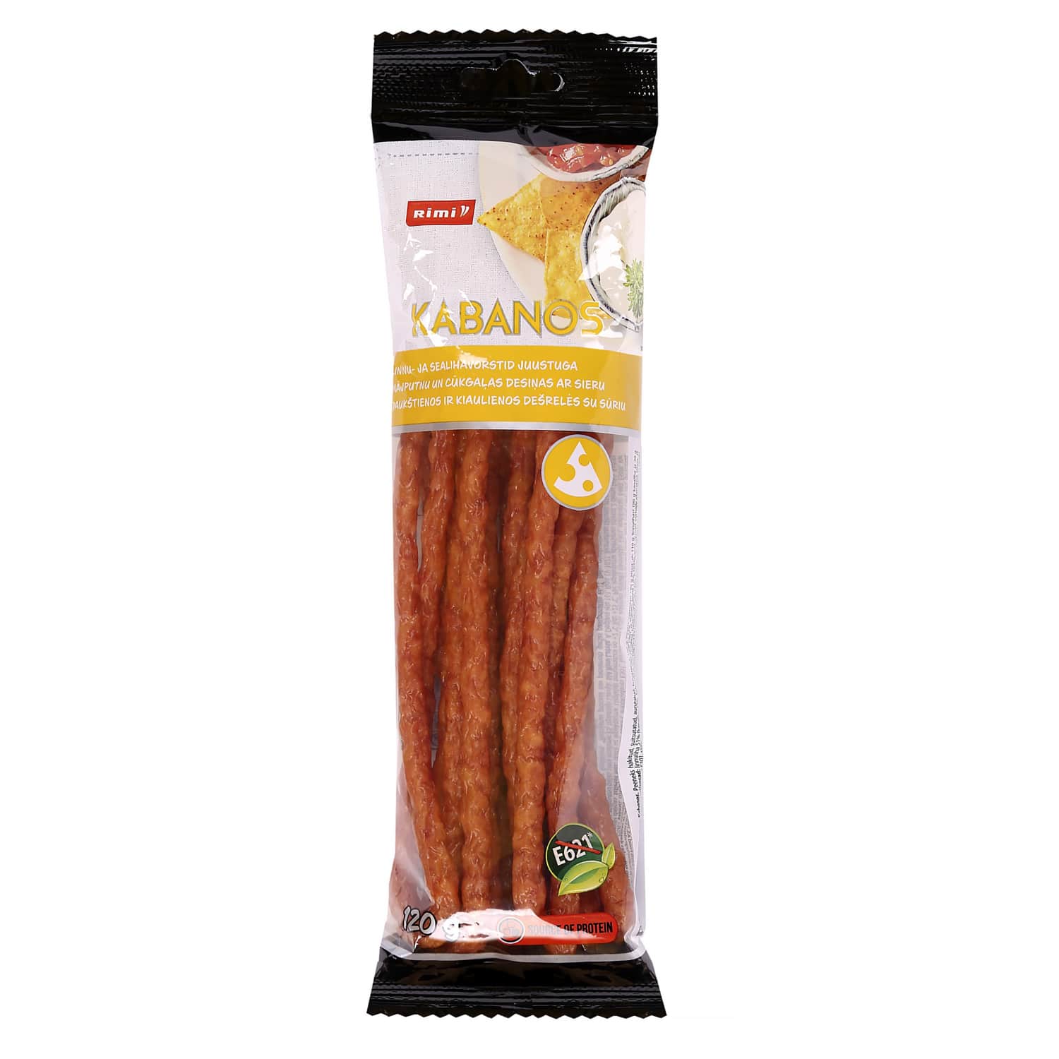 Mājp.-cūkg. desiņas Rimi kabanos siera 120g
