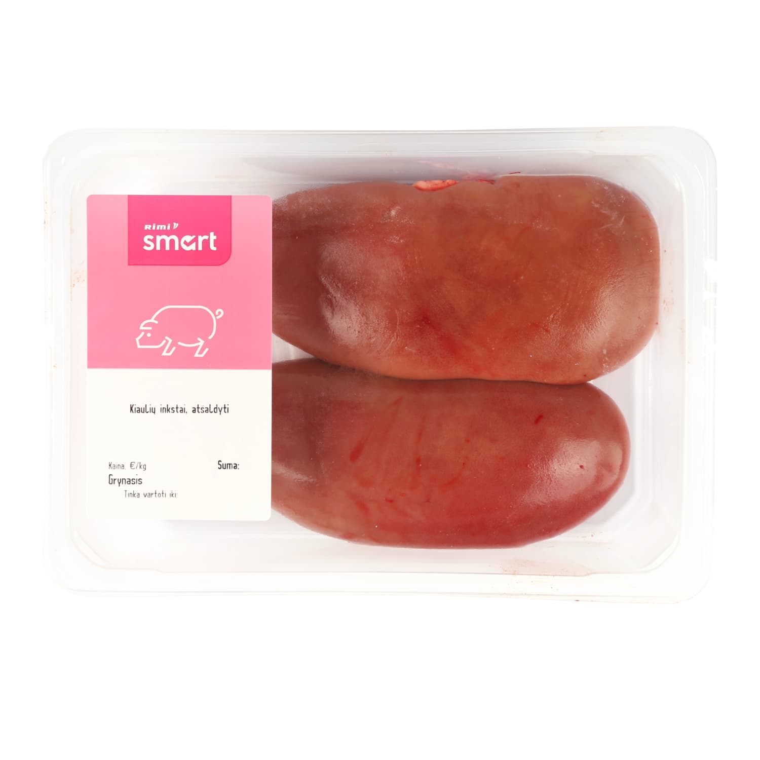 Kiaulių inkstai, atšaldyti RIMI SMART KG