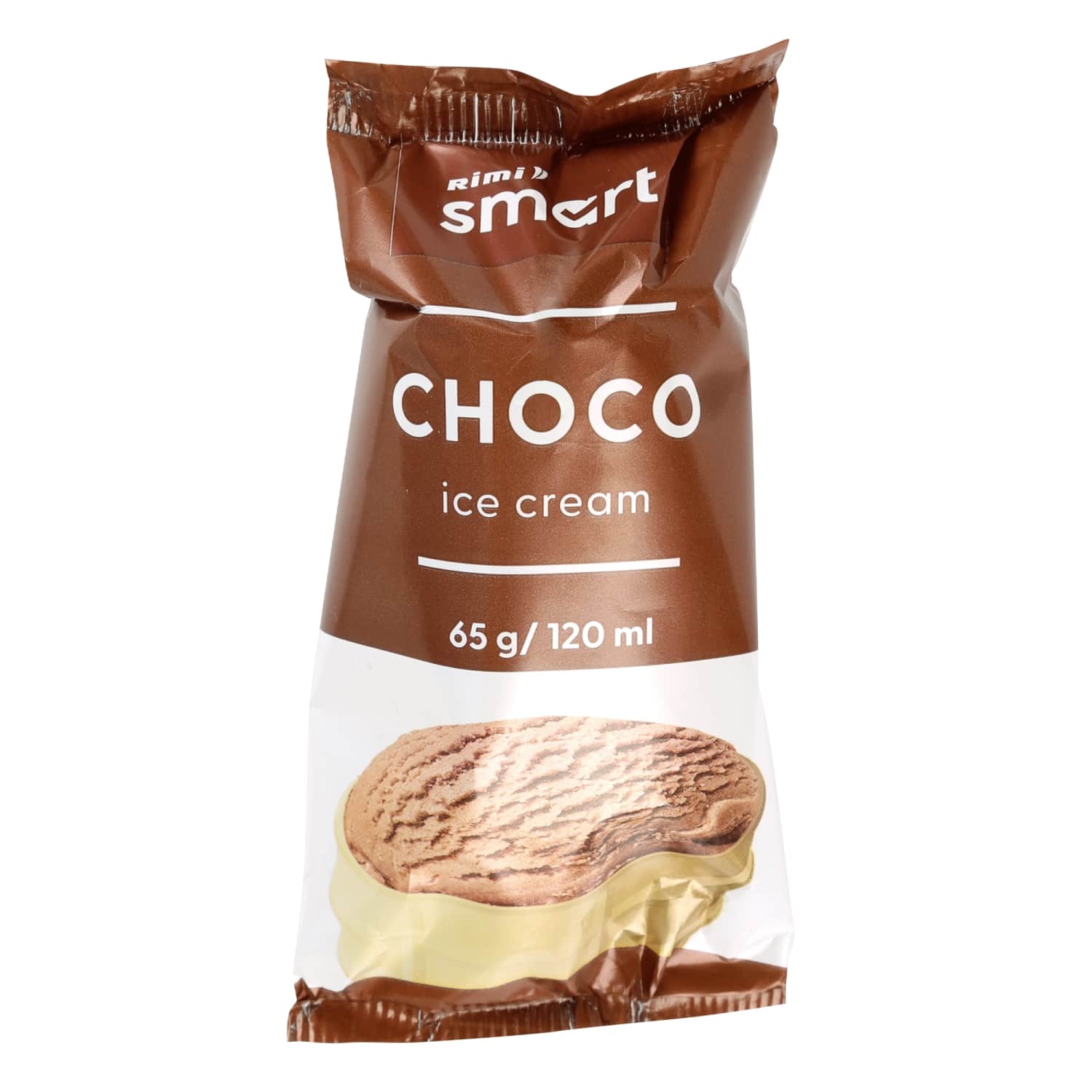 Šok. sk. valg. ledai RIMI SMART 120 ml / 65 g