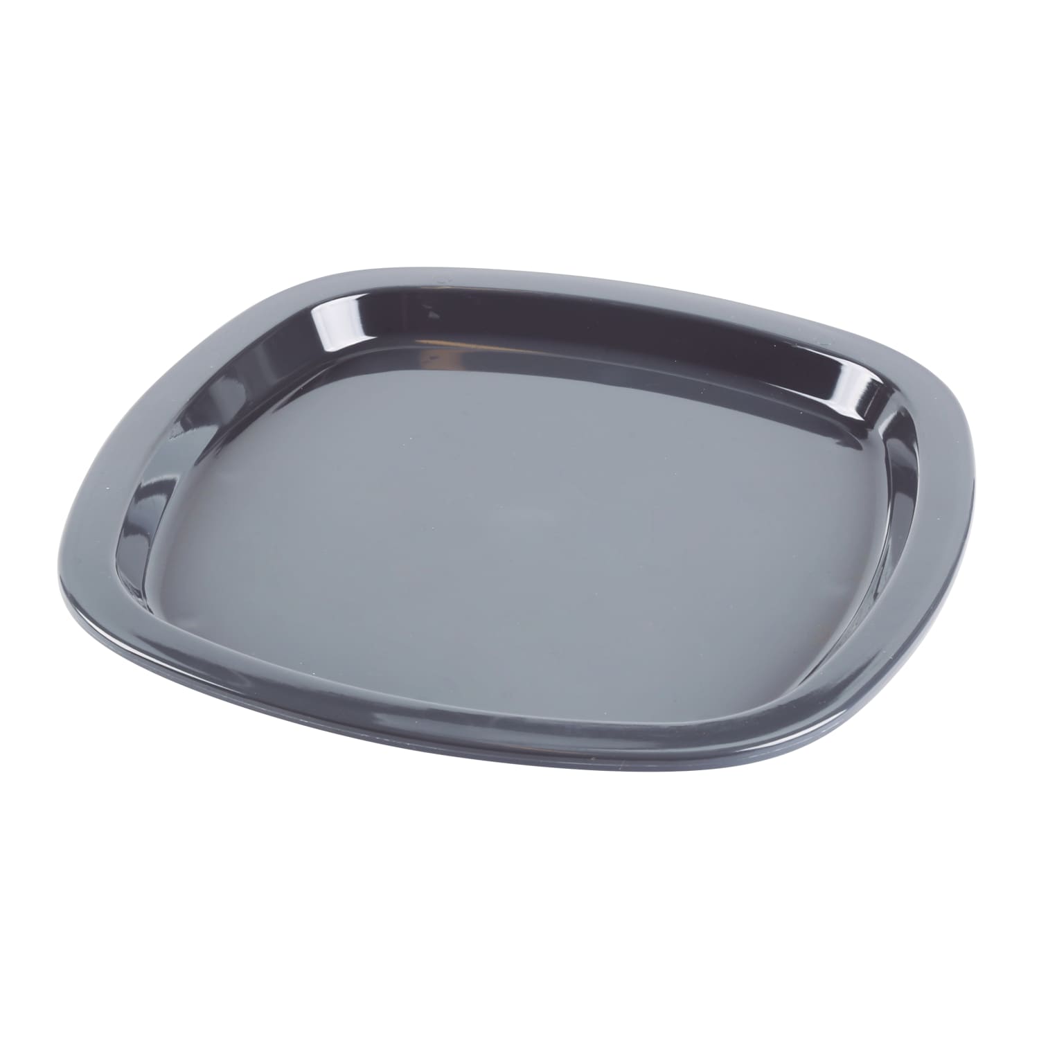 Plastikinė lėkštė GoodCook, pilka, 18,4cm