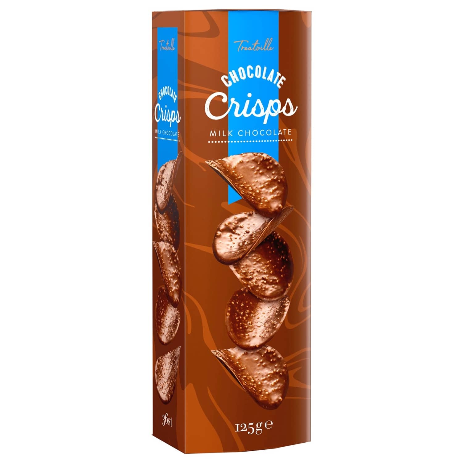 Pārslu čipsi Treatville piena šokolādē 125g