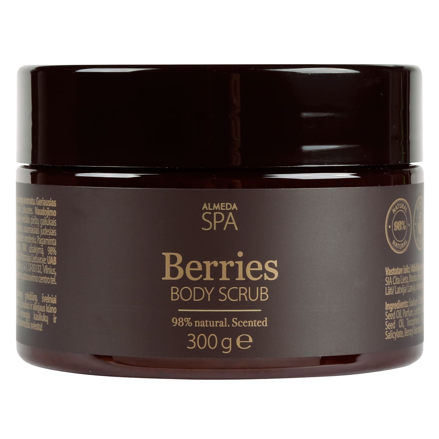 Ķermeņa skrubis Almeda Spa Berries 300g