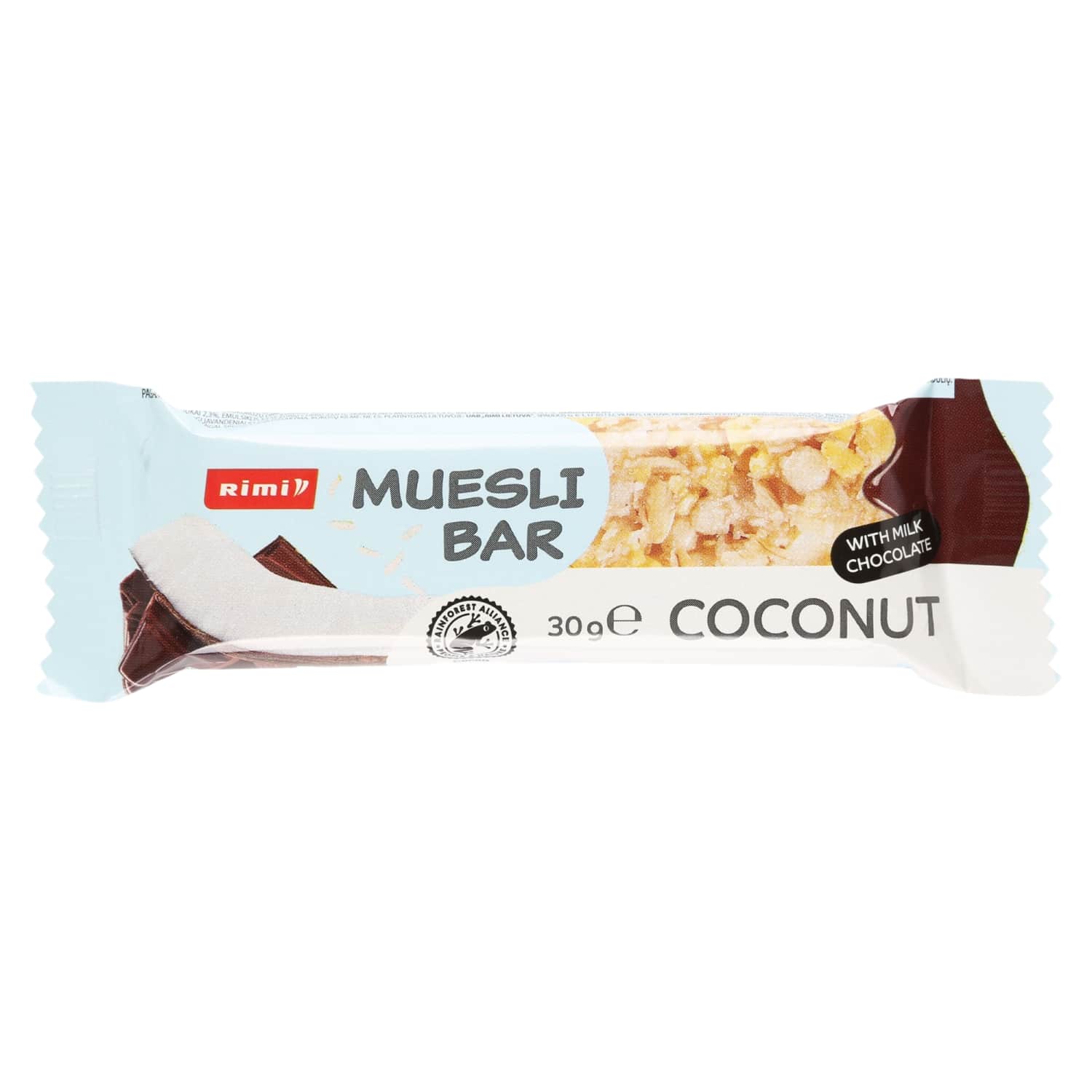 Musli bat. Rimi ar kokosr. un piena šok. 30g