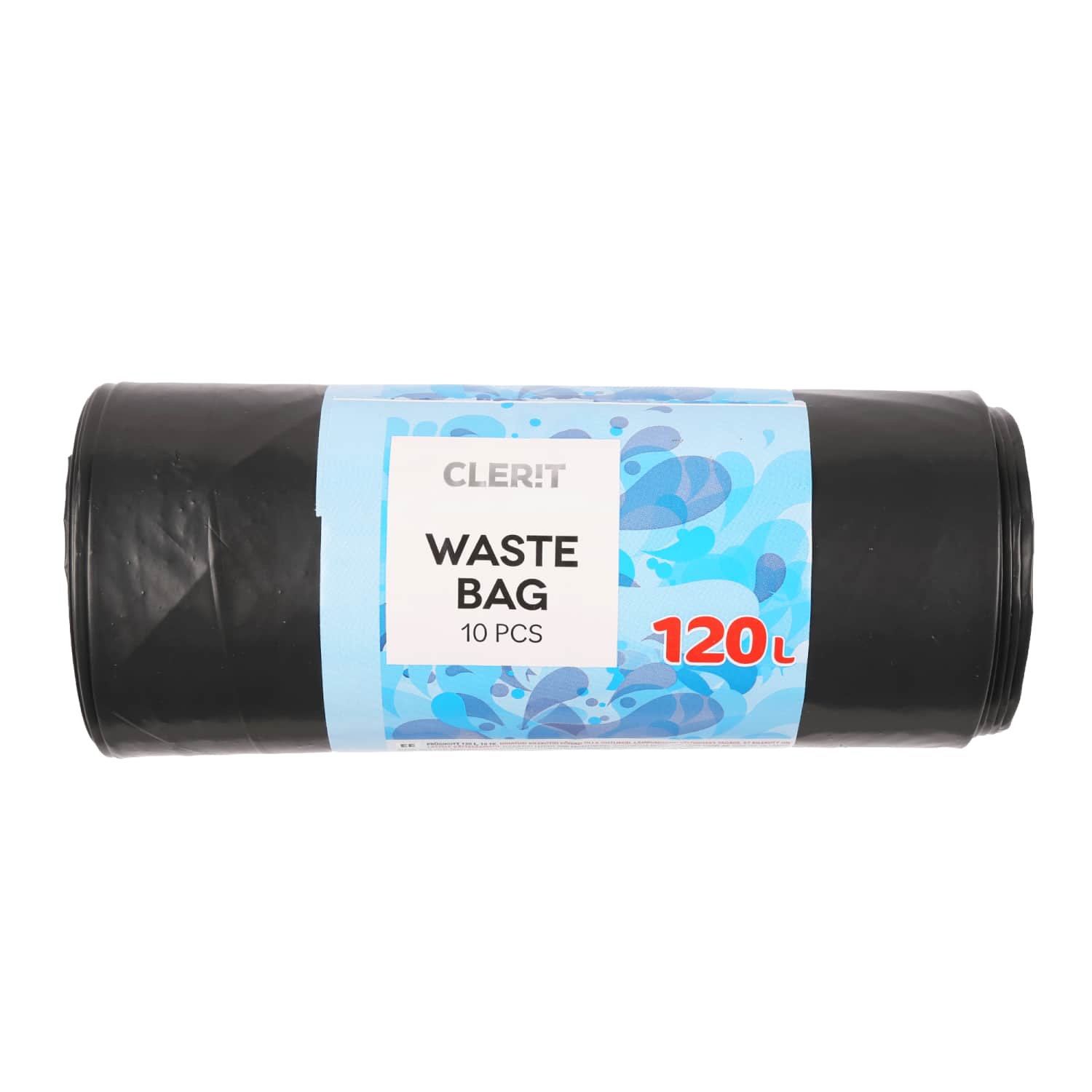 Šiukšlių maišai CLERIT, 120 l, 10 vnt.