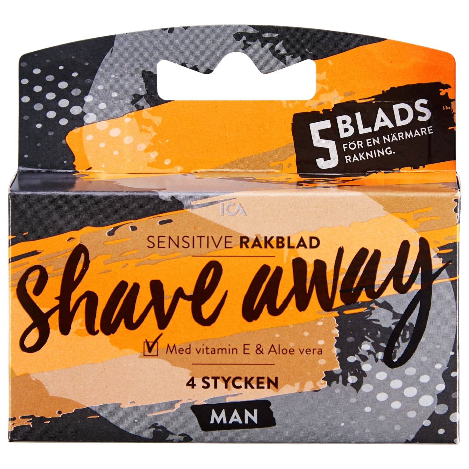 Skūšanas uzgaļi ICA pieci asmeņi 4gab.