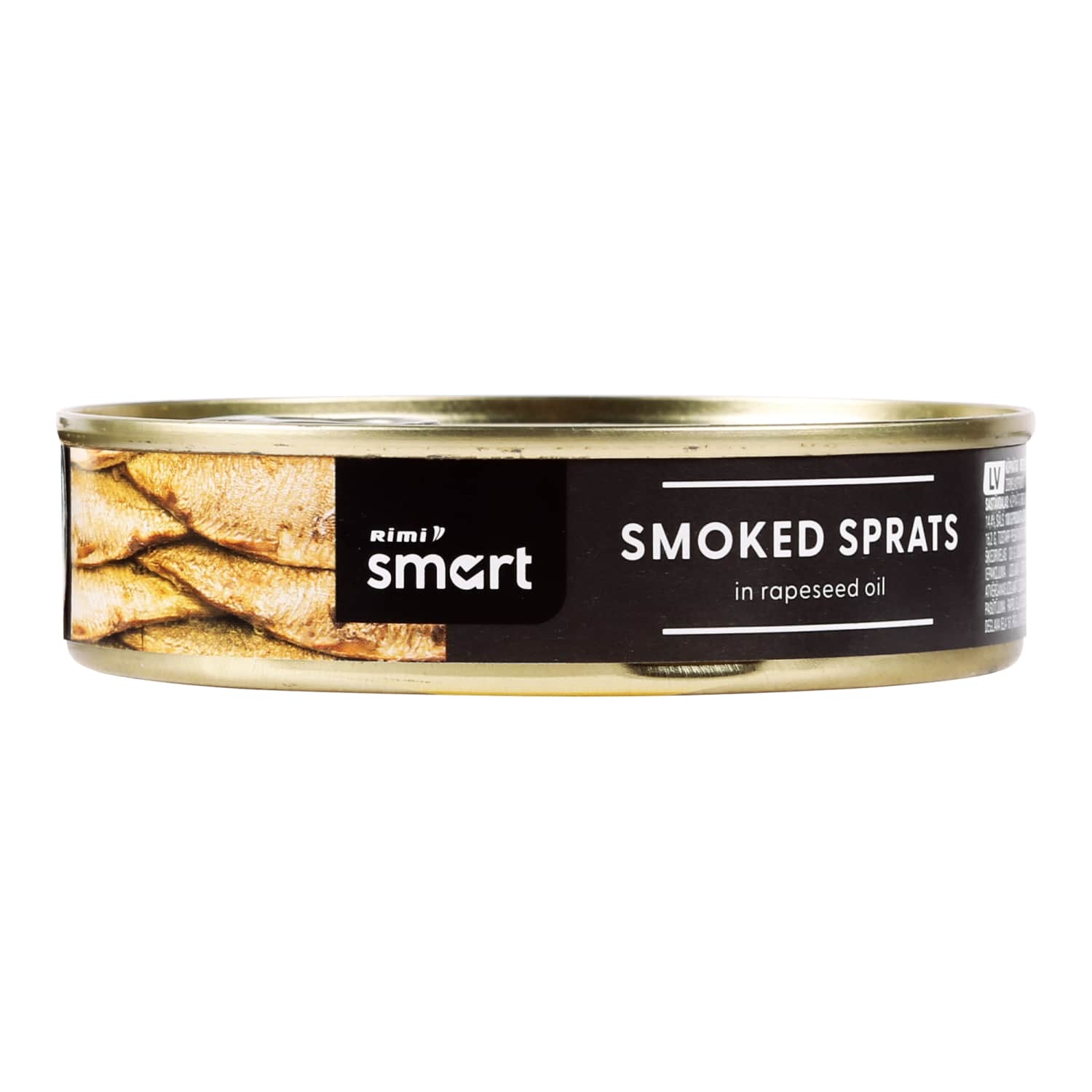 Šprotes Rimi Smart kūpin.,rap. eļļā 160g/104g