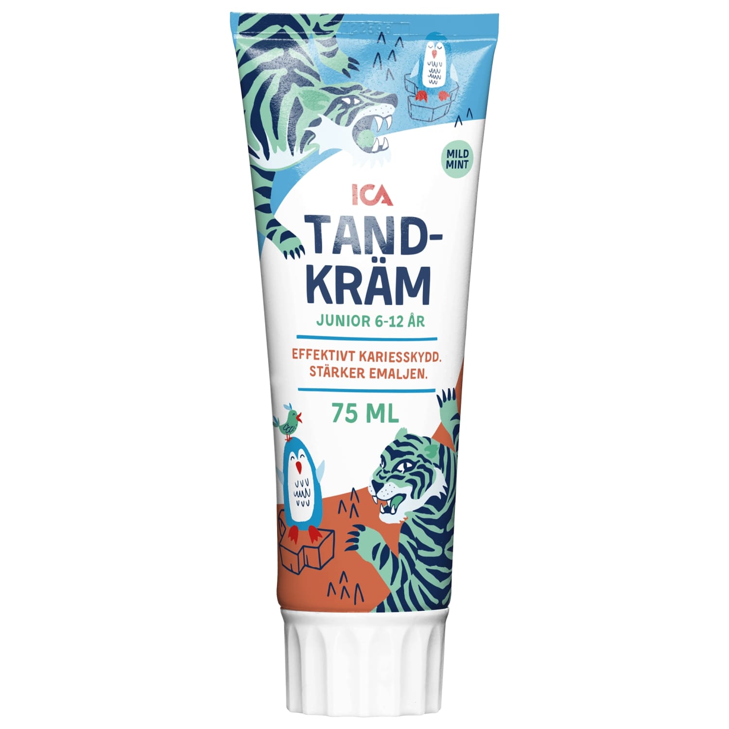 Dantų pasta vaikams ICA, 75 ml