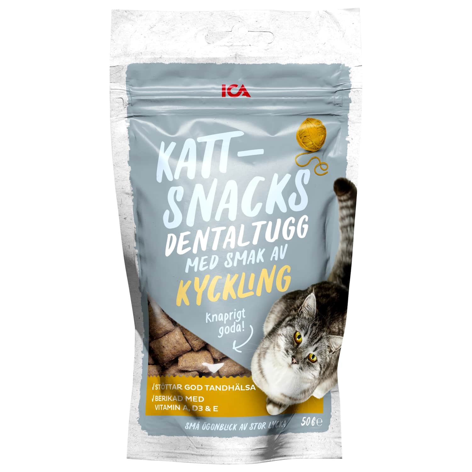 Uzkoda kaķiem ICA Dentabites 50g