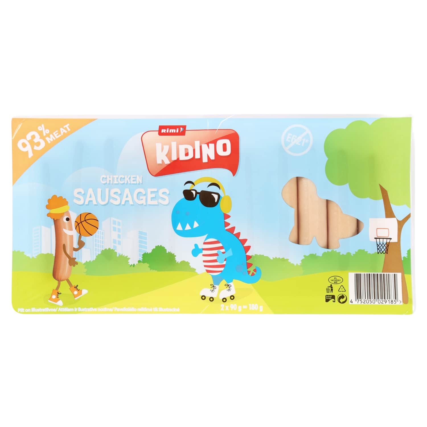 K. rūk. višt. dešrelės RIMI KIDINO, 2 x 90 g