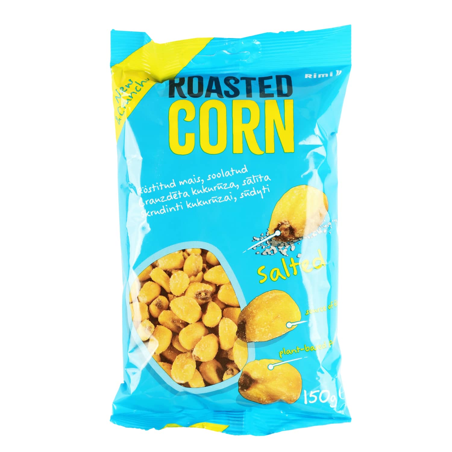 Skrudinti kukurūzai RIMI, sūdyti, 150 g