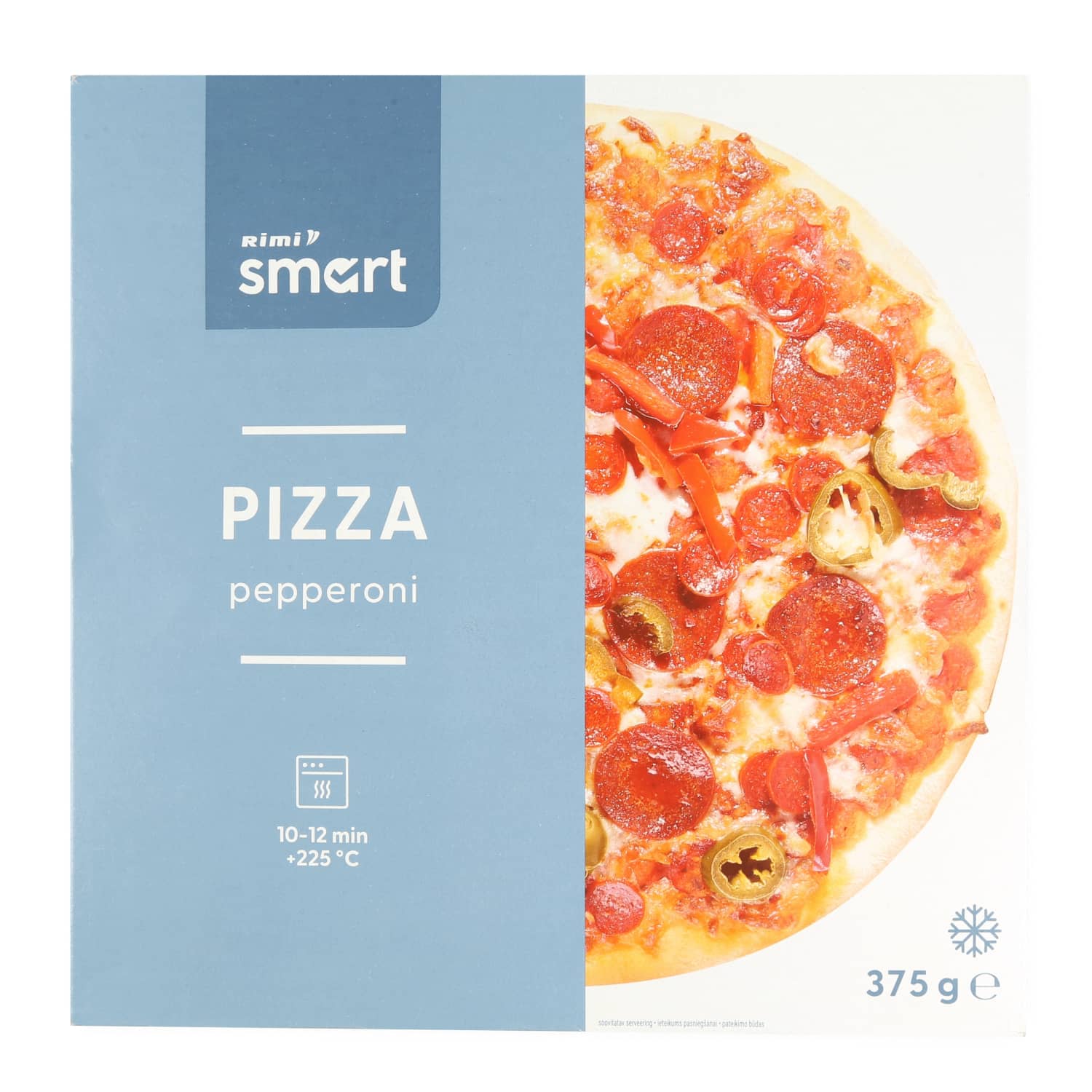 Pitsa moz. pep. jalap. parik. Rimi Smart 375g