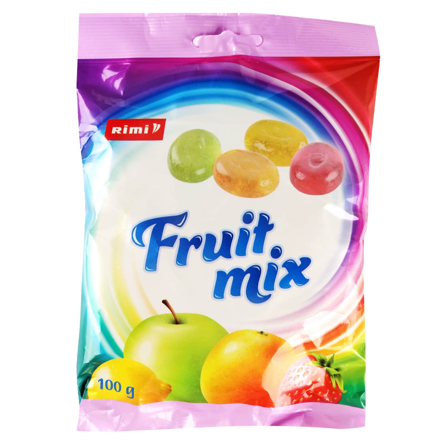 Vaisių sk. karamelin. saldainiai RIMI, 100 g