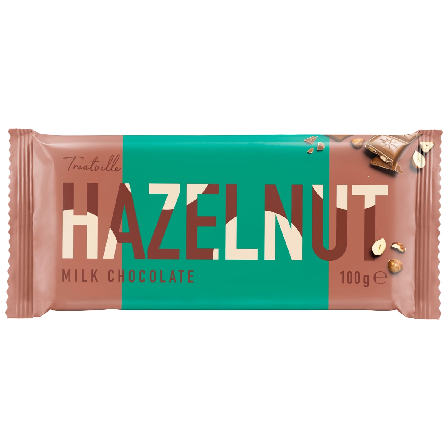 Piena šokolāde ICA ar lazdu riekstiem 100g