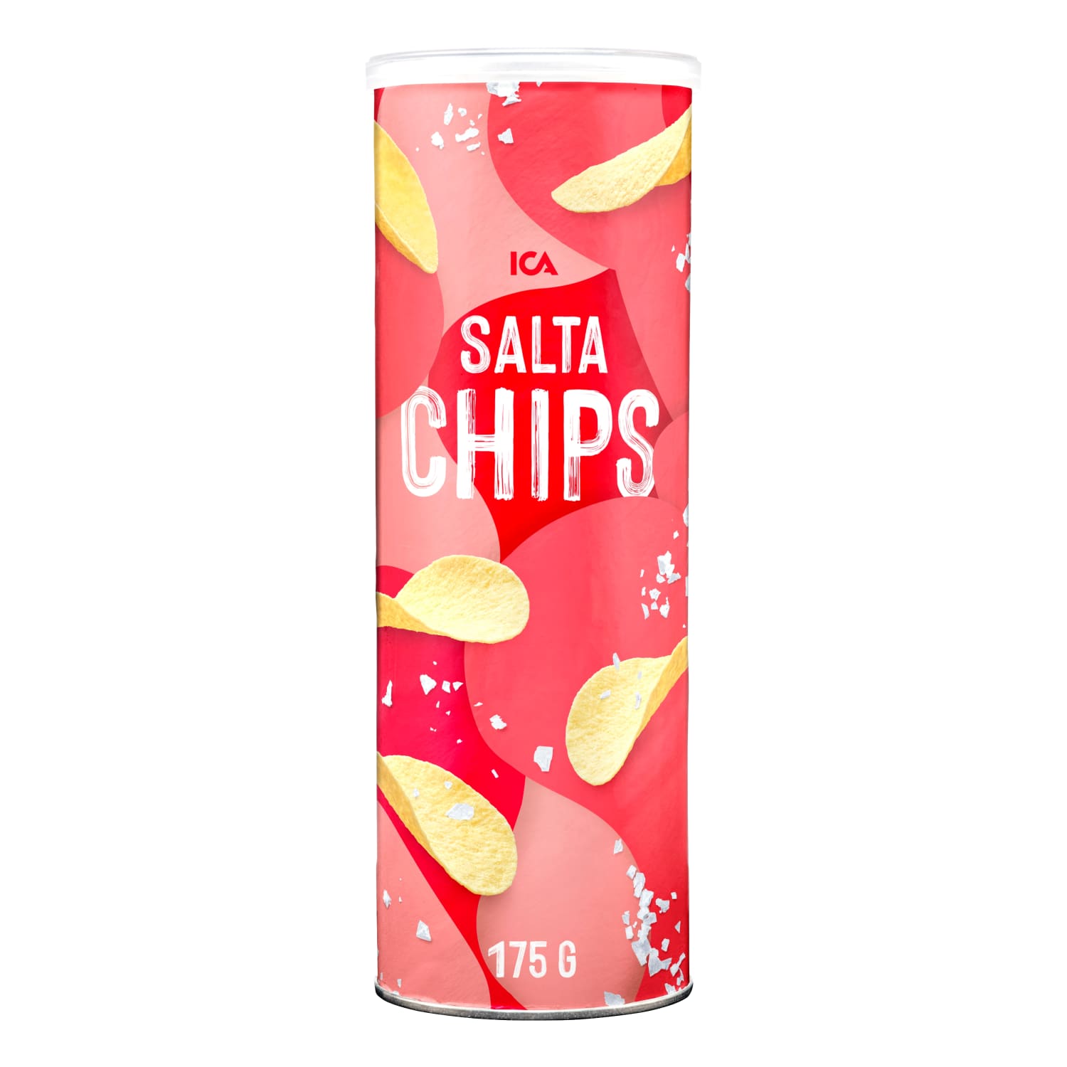 Bulvių traškučiai su druska ICA, 175 g