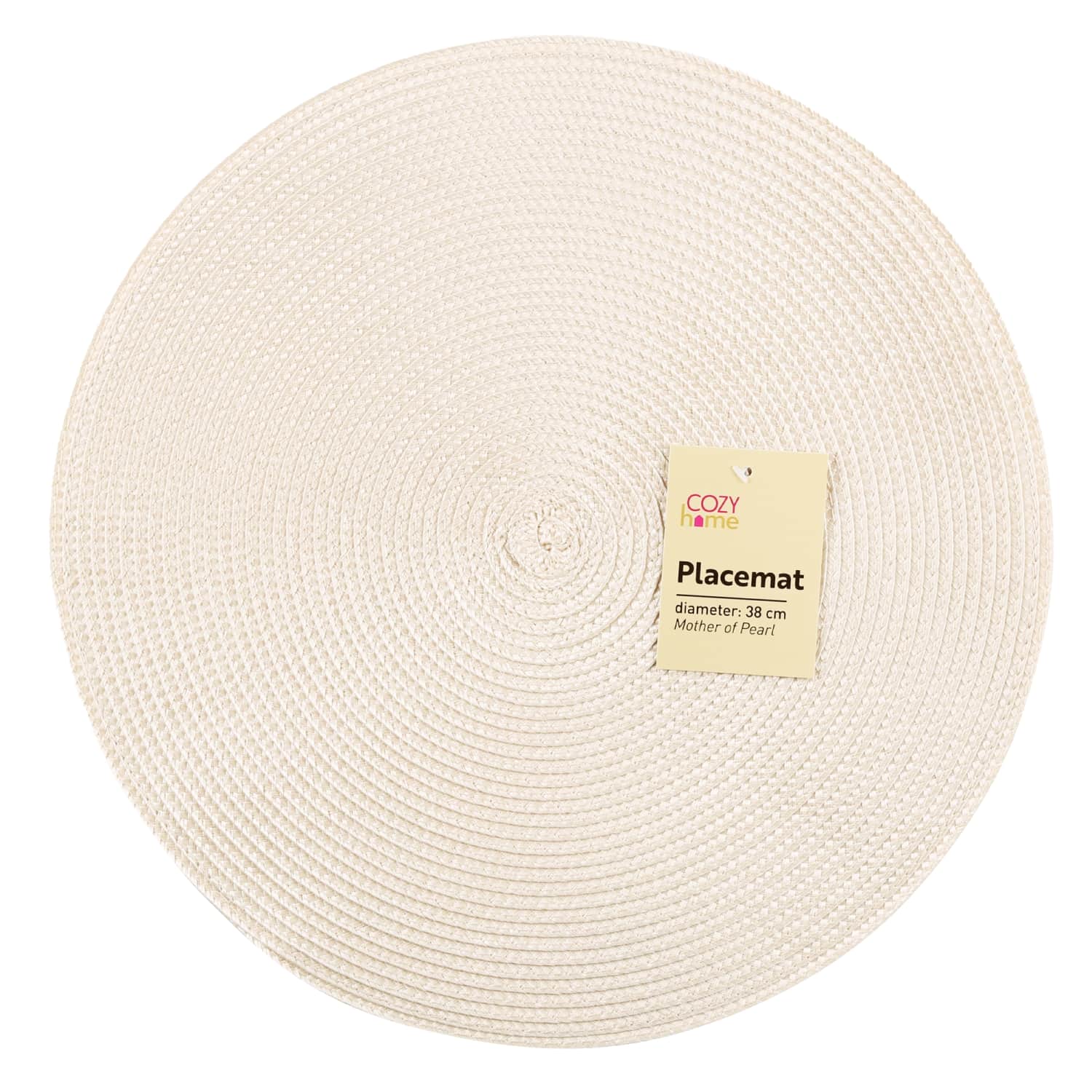 Padėkliukas COZY HOME MOTHER OF PEARL, 38 cm