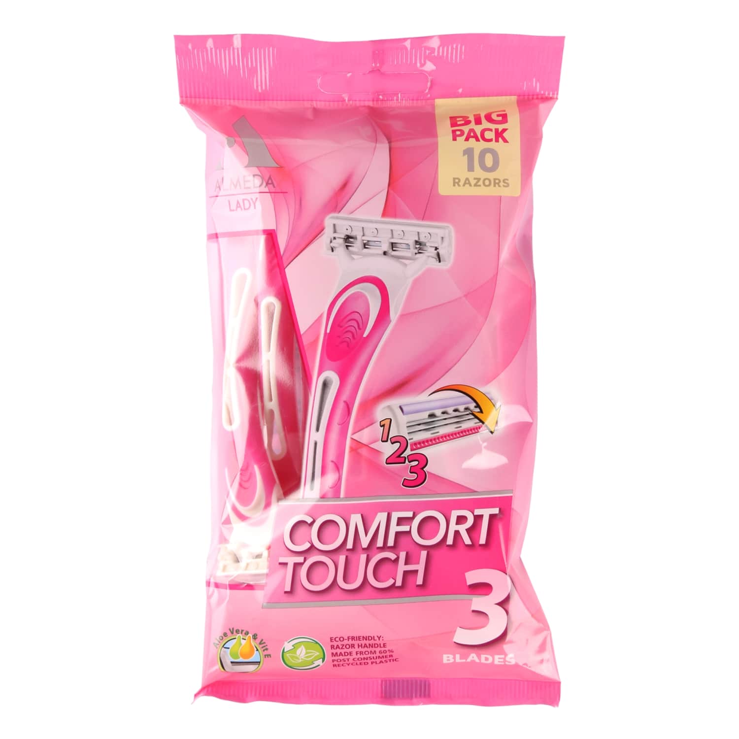 Ühekordsed raseerijad naistele Almeda 10tk 